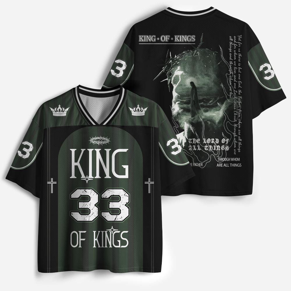 King Of Kings Christian Mesh Jersey