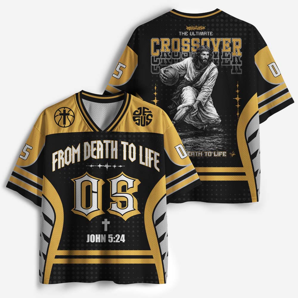 From Death To Life Christian Mesh Jersey