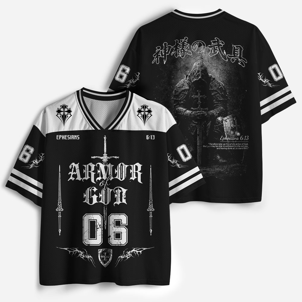 Armor God Christian Mesh Jersey