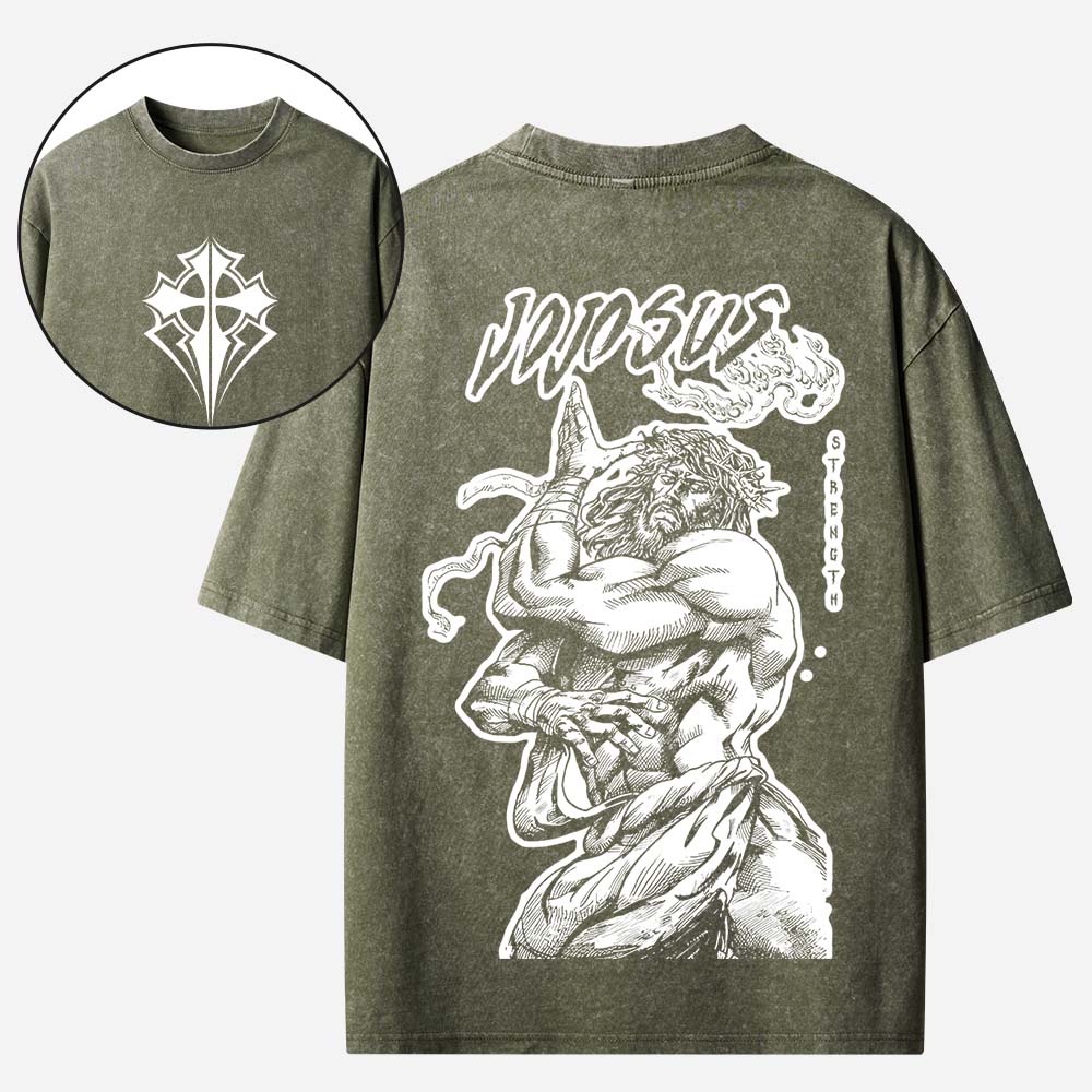 Jesus Christian Washed T-Shirt