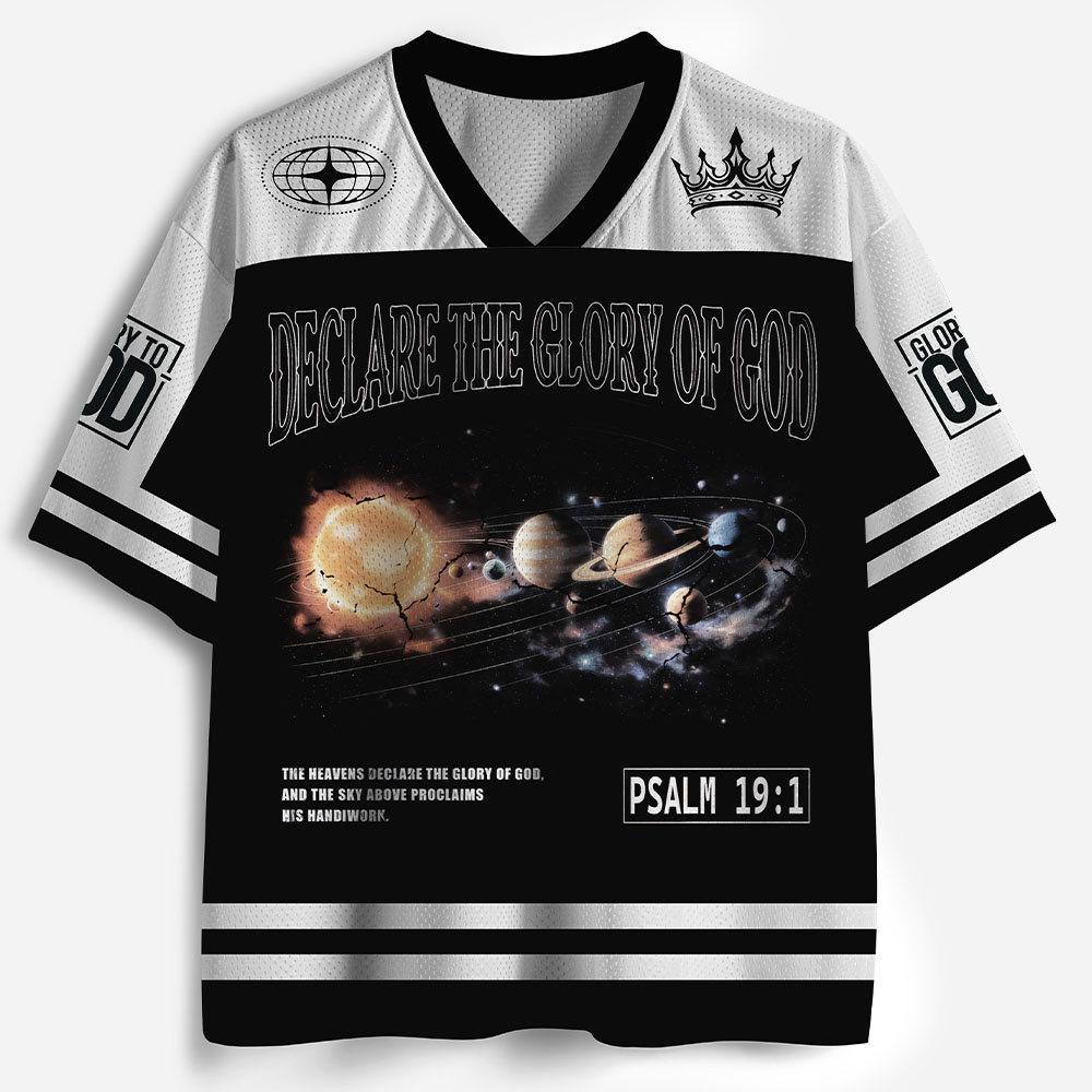 Declare The Glory of God Christian Mesh Jersey