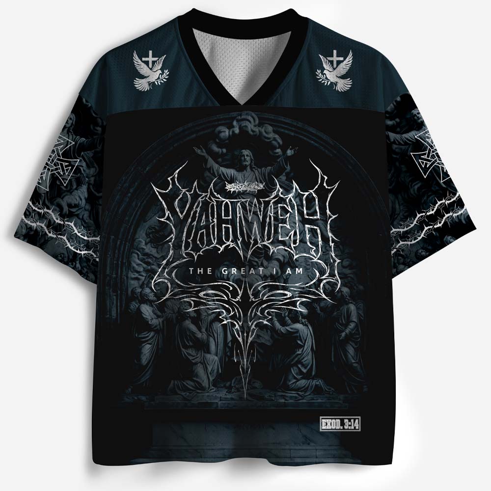 待改-YAHWEH Christian Mesh Jersey