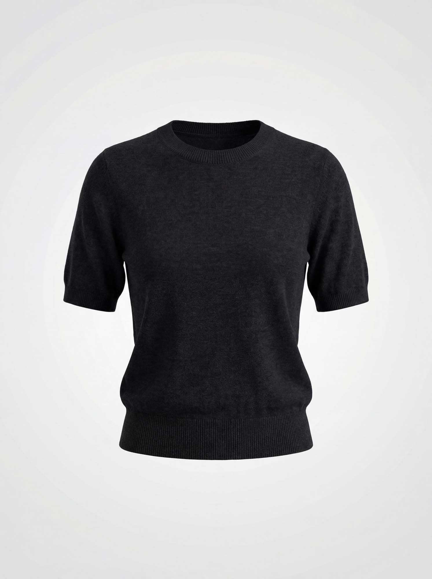 Tencel Cashmere Blend Knit Top