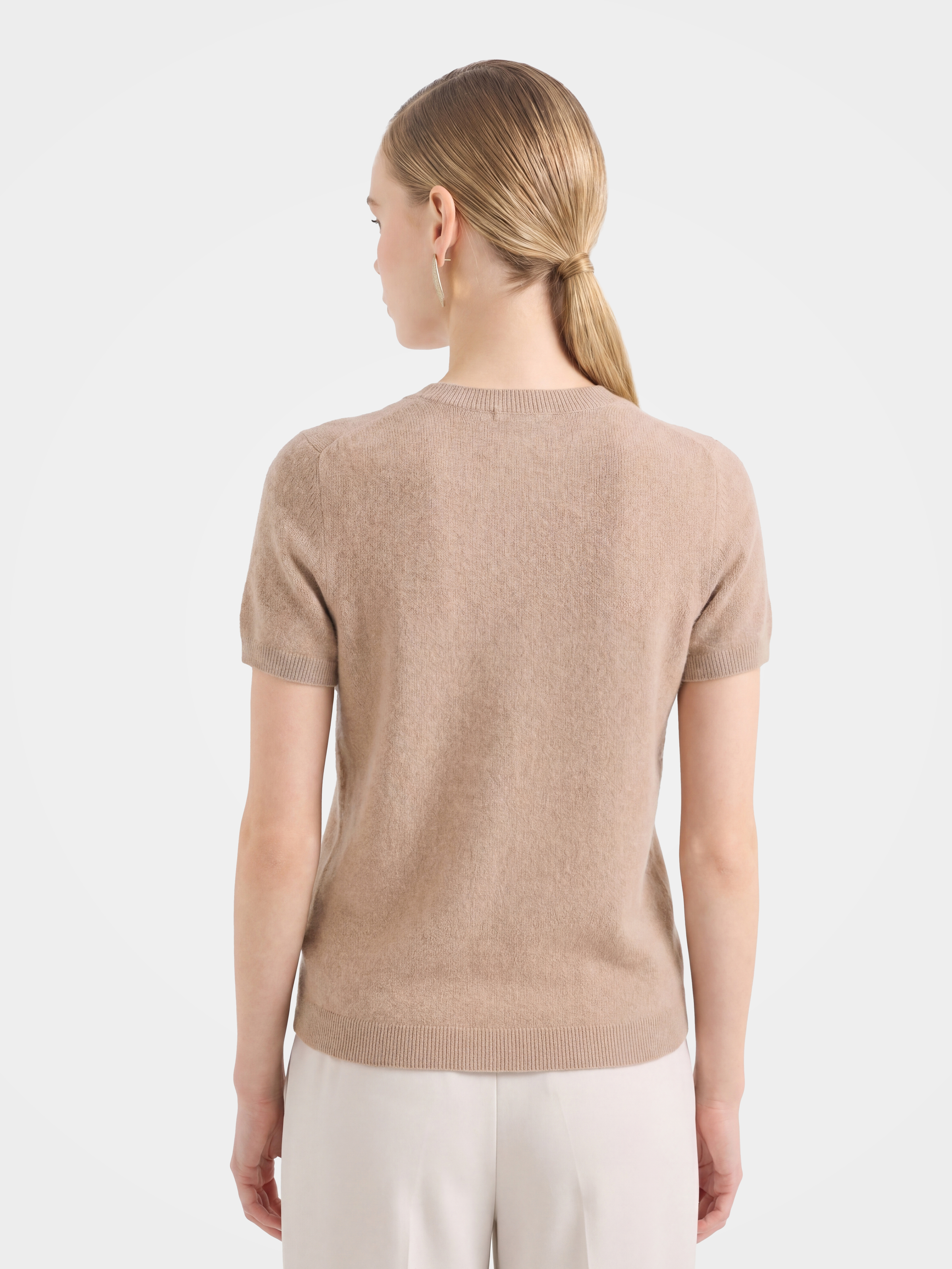 100% Mongolian Cashmere Lightweight Tee