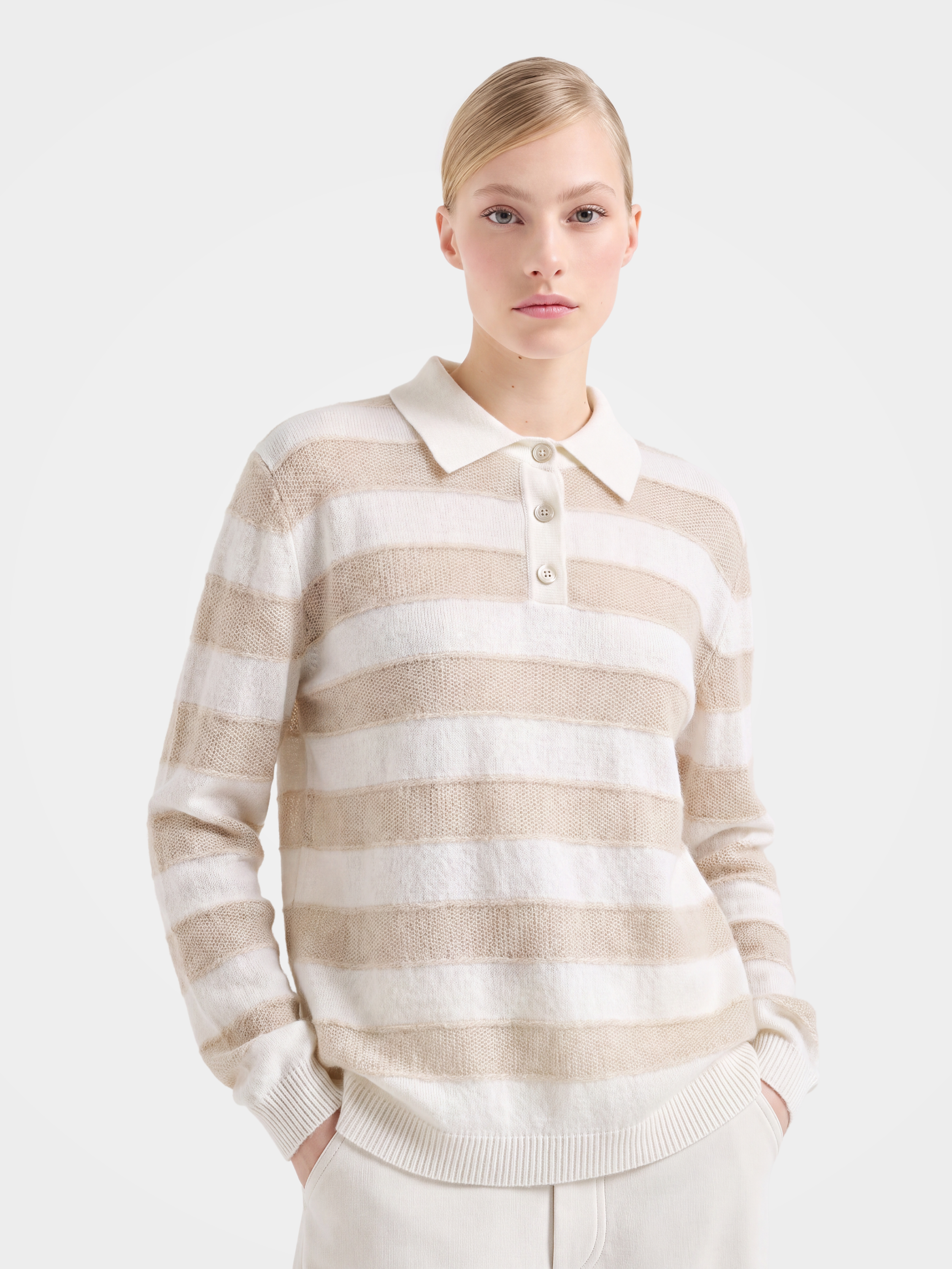 Women's 100% Cashmere Turtleneck Sweater - Tree Jacquard Cable Knit Long Sleeve