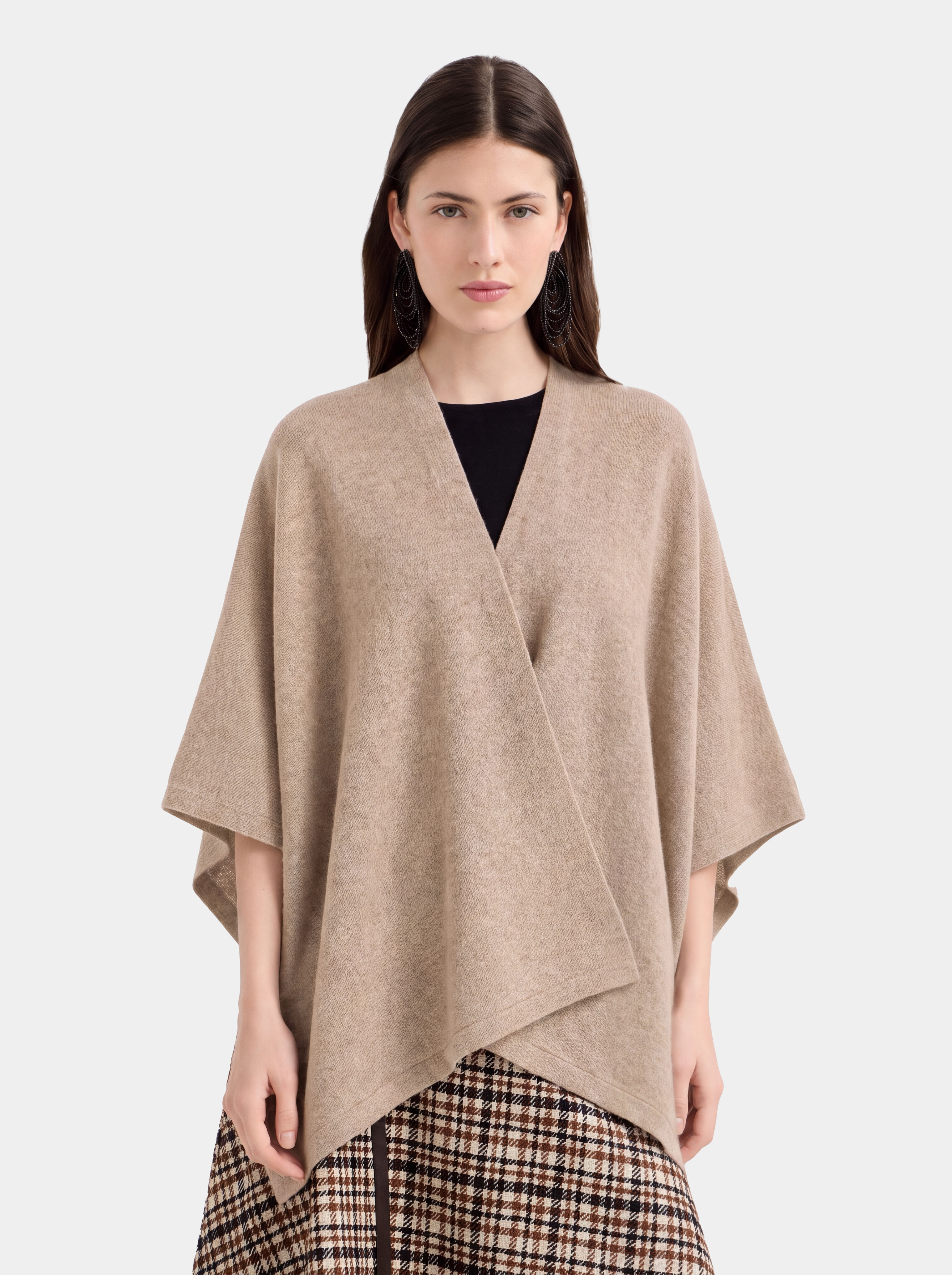 100% Cashmere Oversized Cape Luxury Wrap