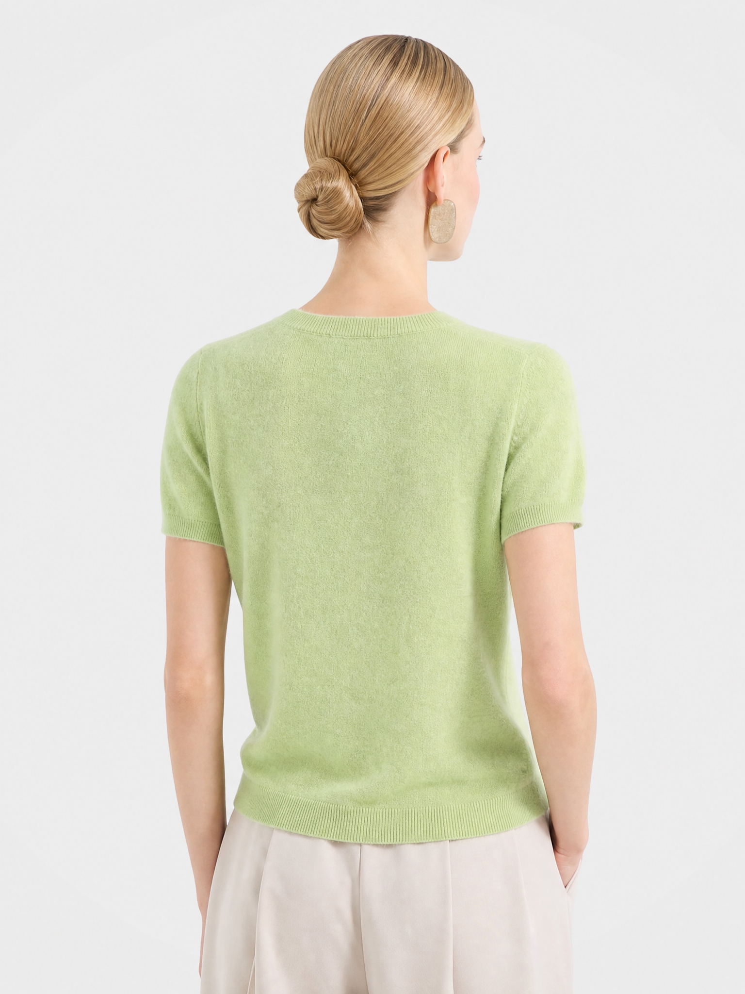 100% Mongolian Cashmere Lightweight Tee