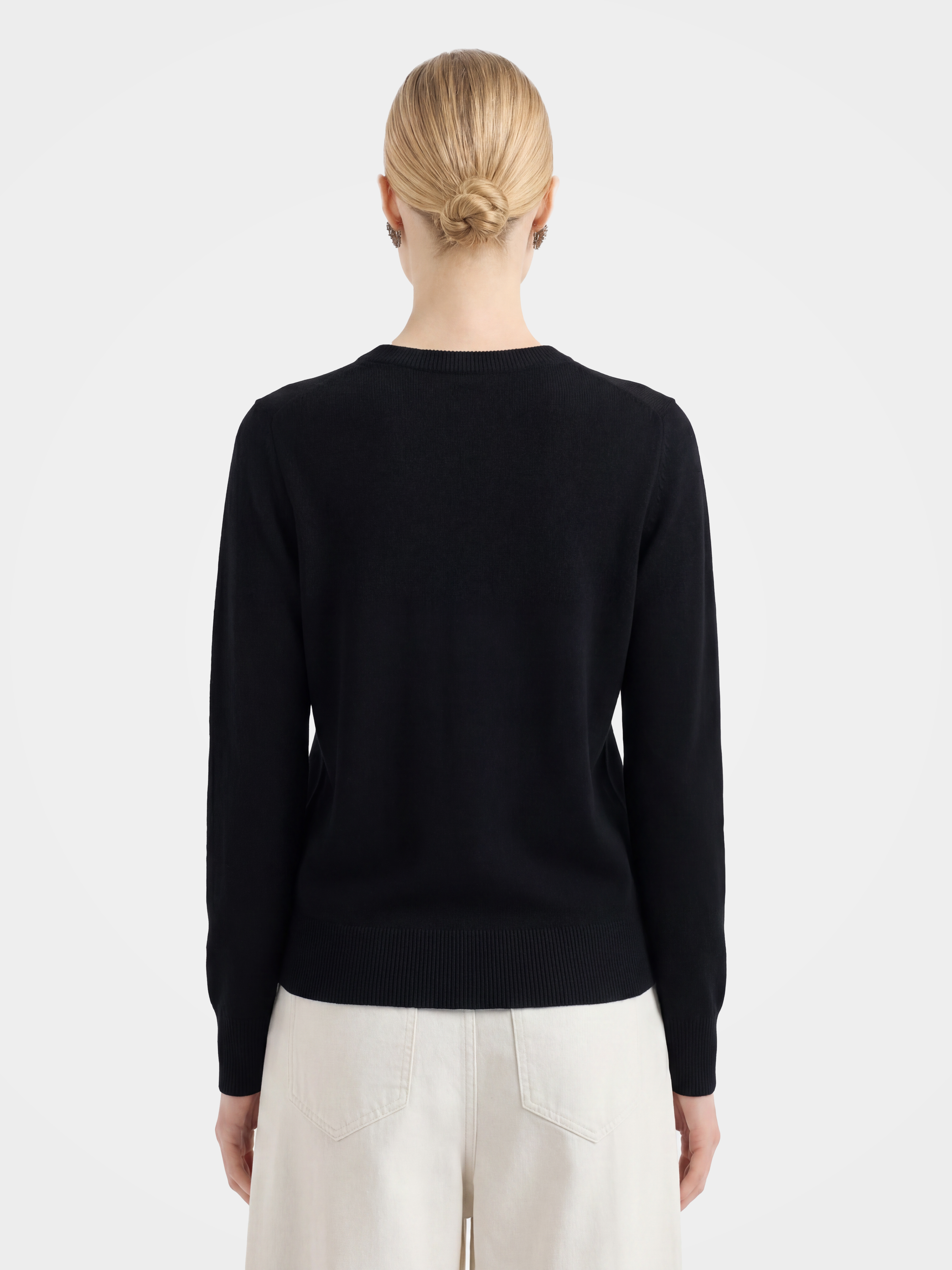 100% Mongolian Cashmere Crewneck Sweater