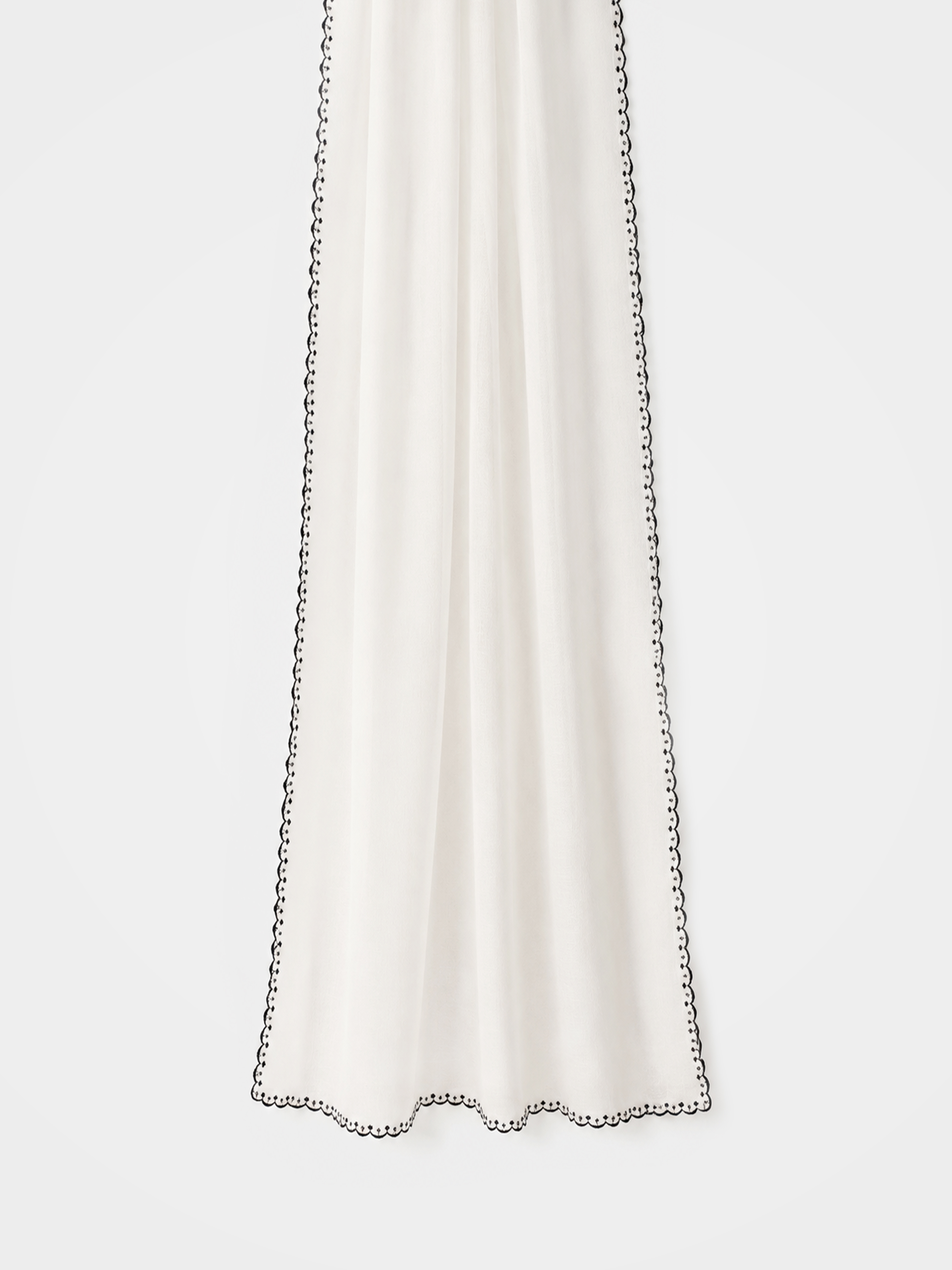 100% Cashmere Classic Plain Tassel Fringe Long Scarf