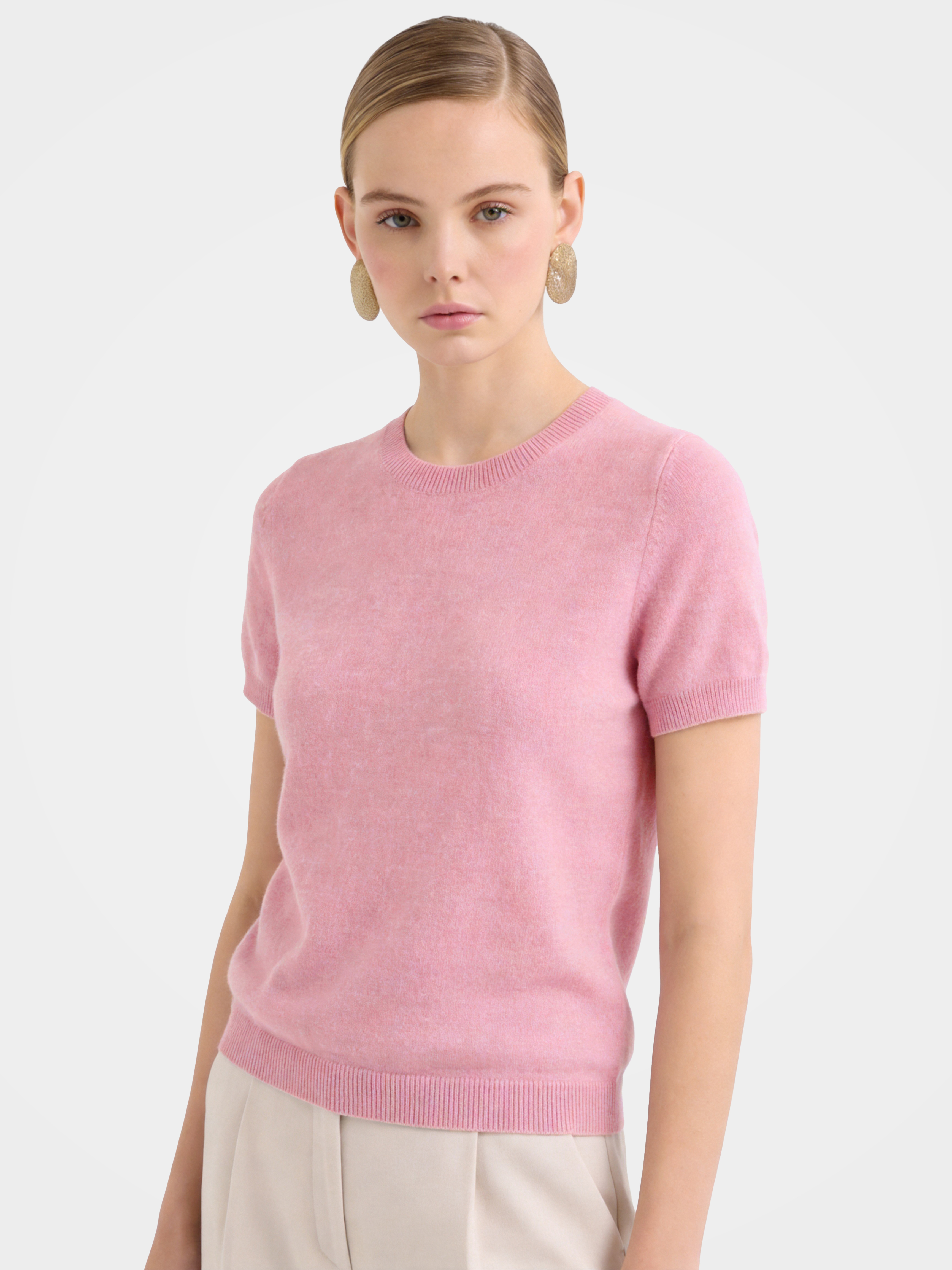 Superfine Grade-A 100% Cashmere Lightweight Breathable Knit Top