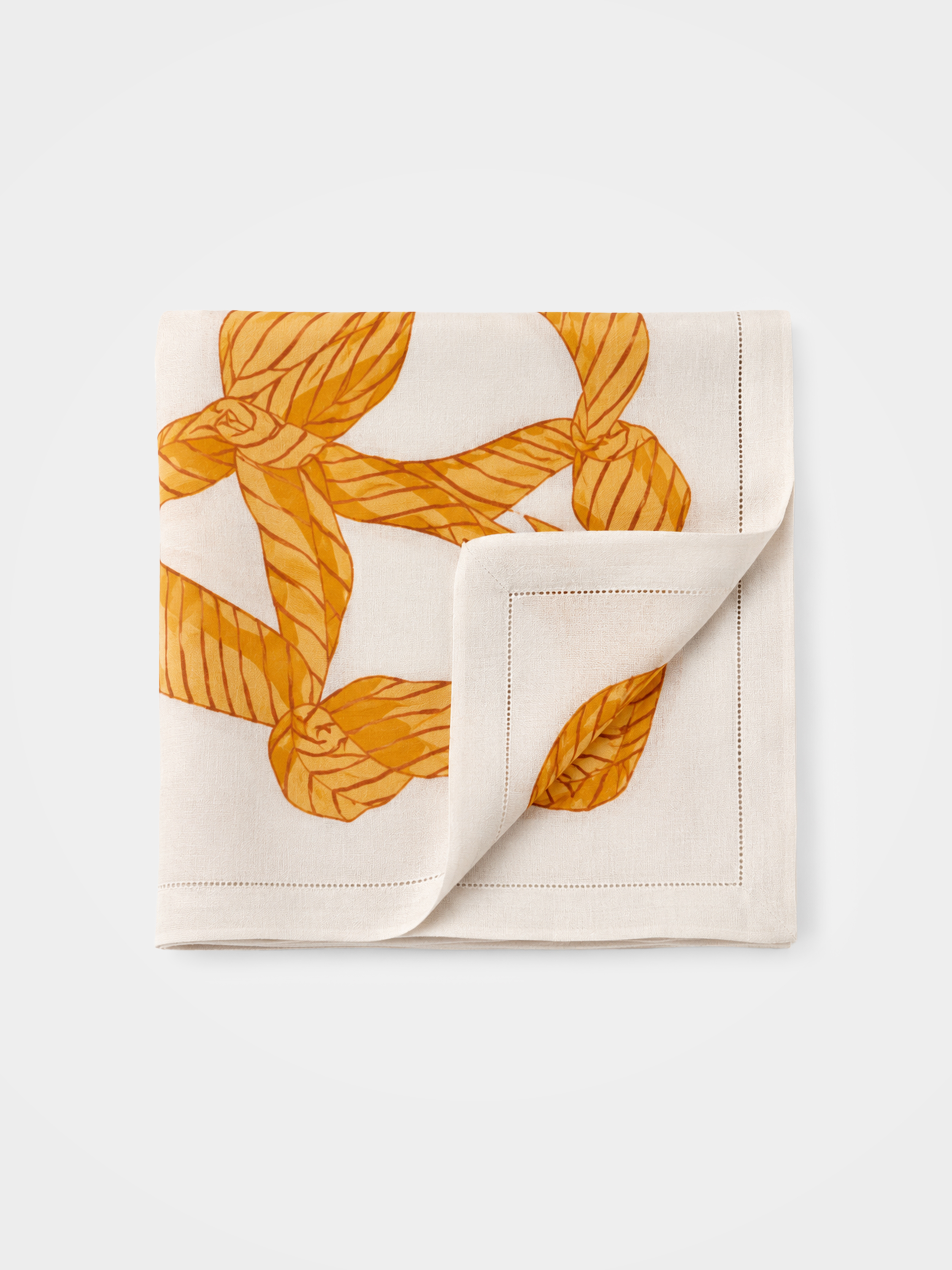 100% Cashmere Rope Print Soft Square Scarf