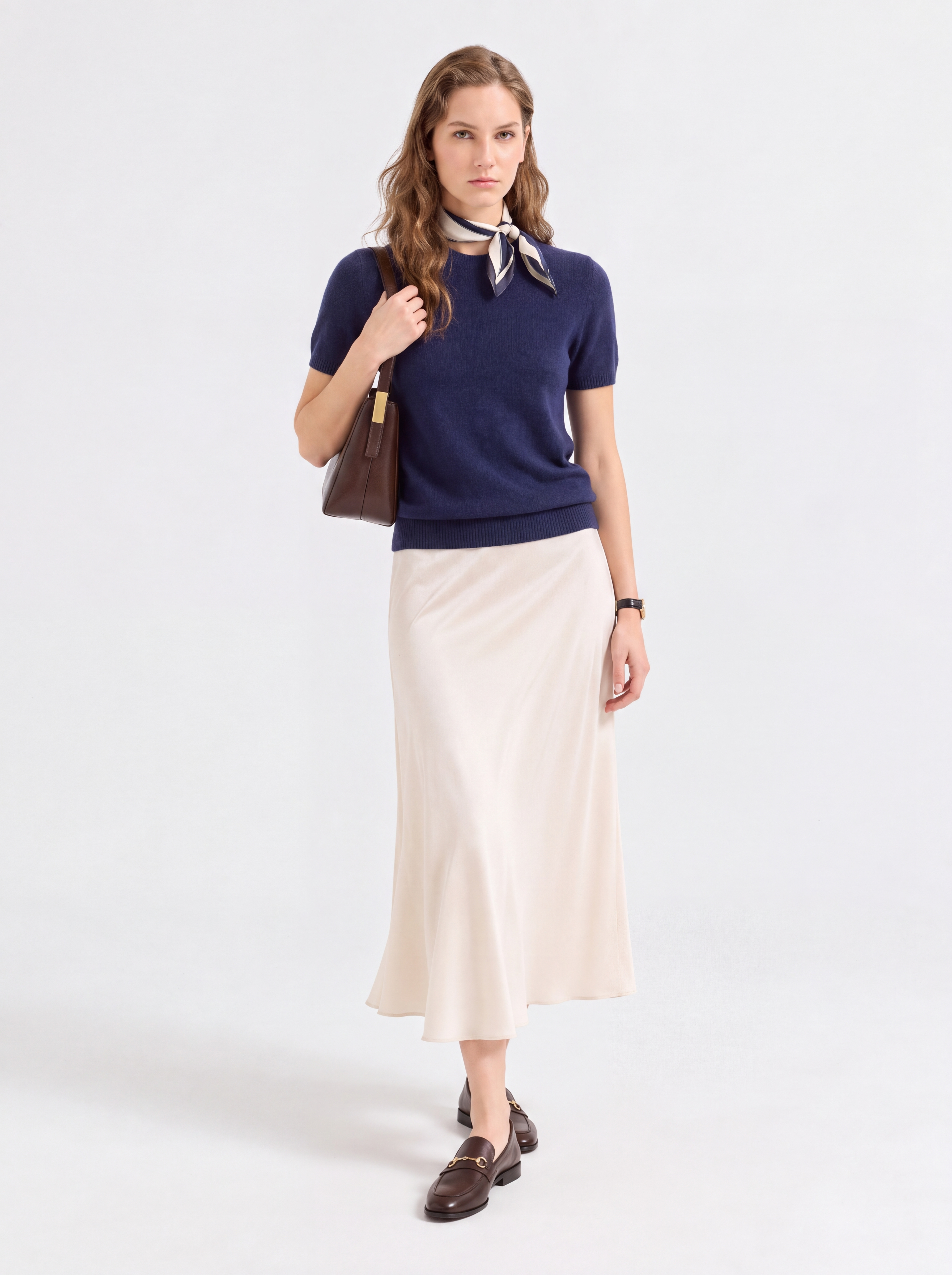 Superfine Grade-A 100% Cashmere Lightweight Breathable Knit Top