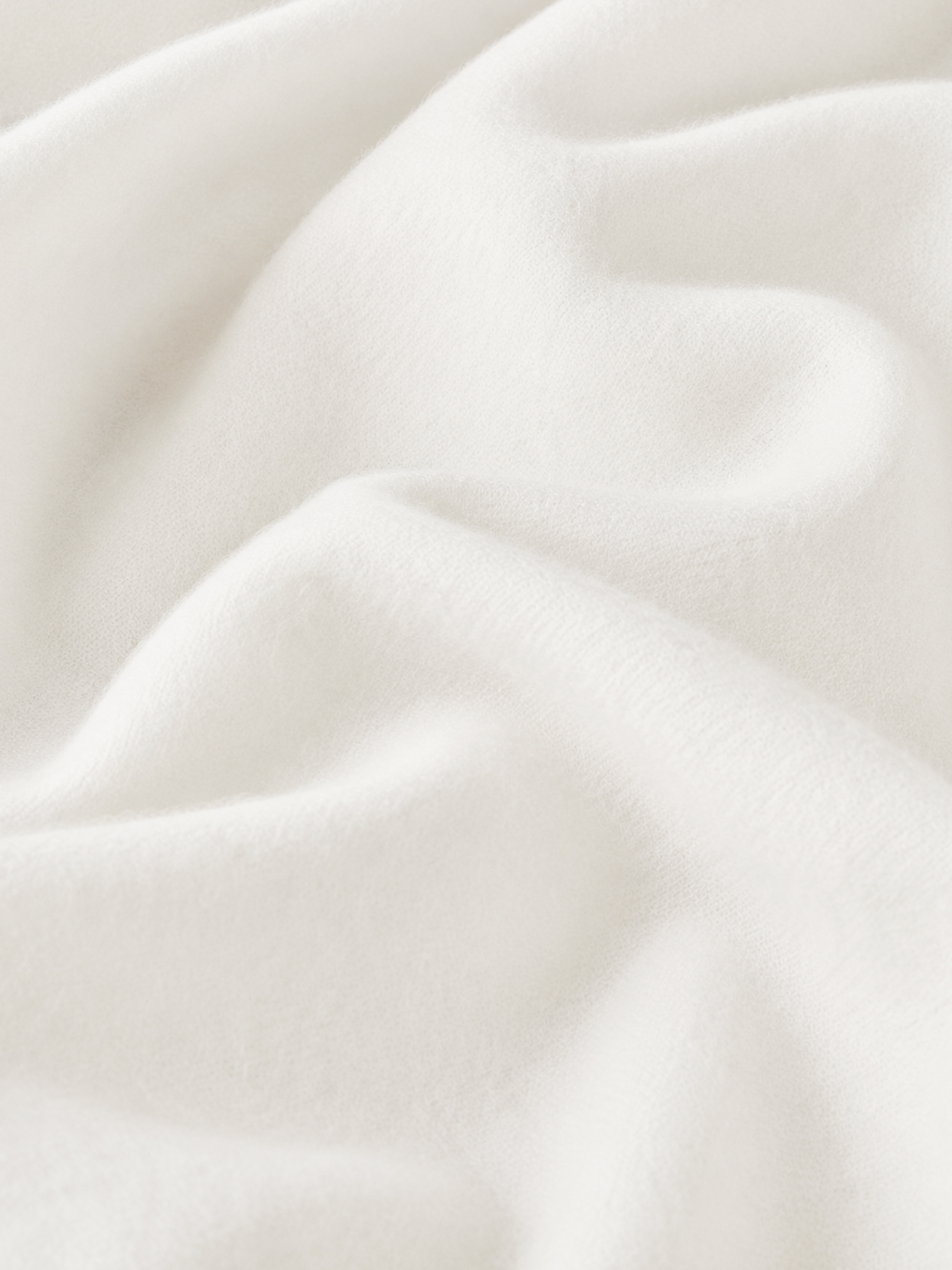 Quiet Luxury 100% Cashmere Contrast Trim Scarf