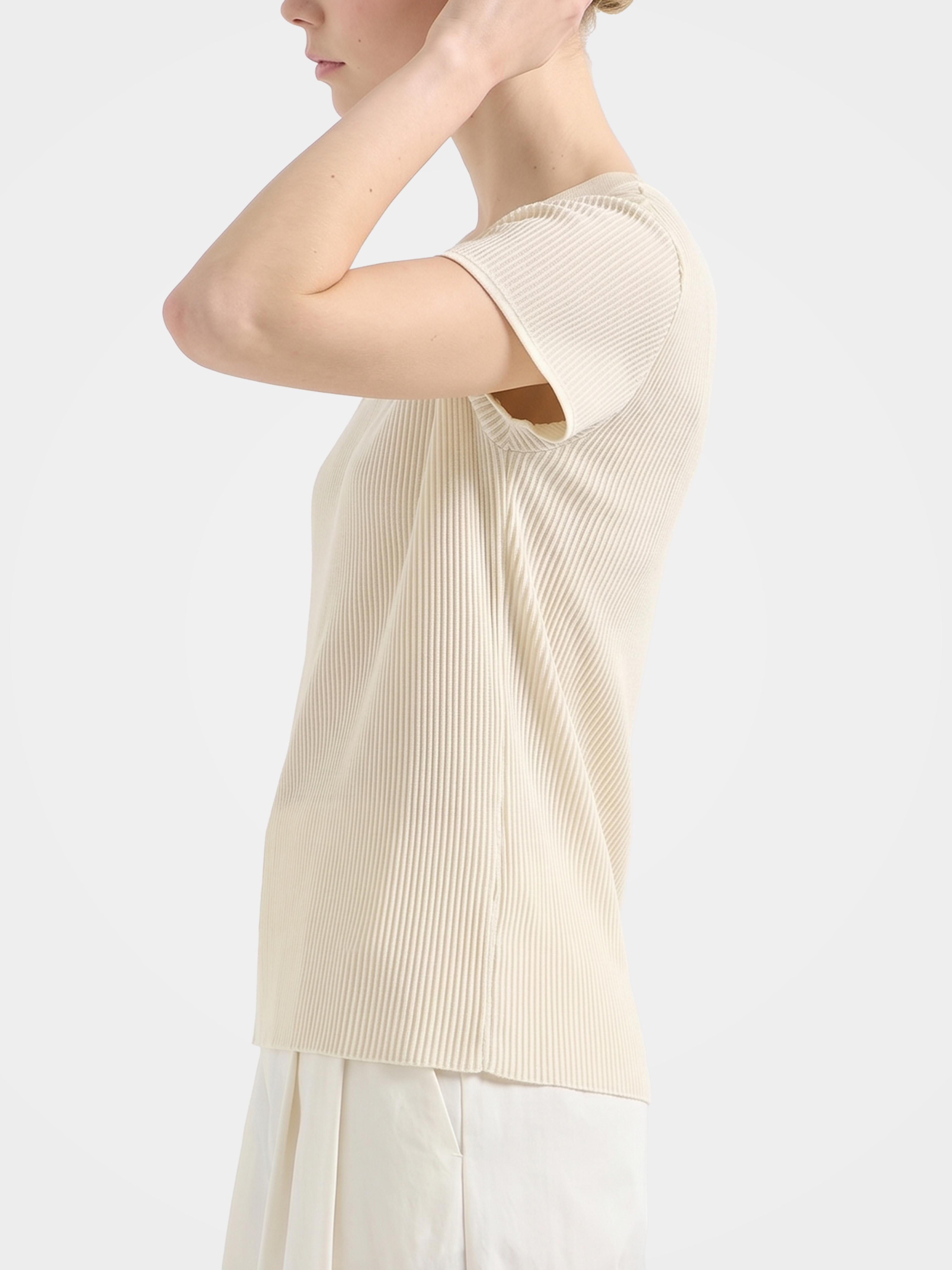 Lightweight Cotton Short Sleeve knit Tee