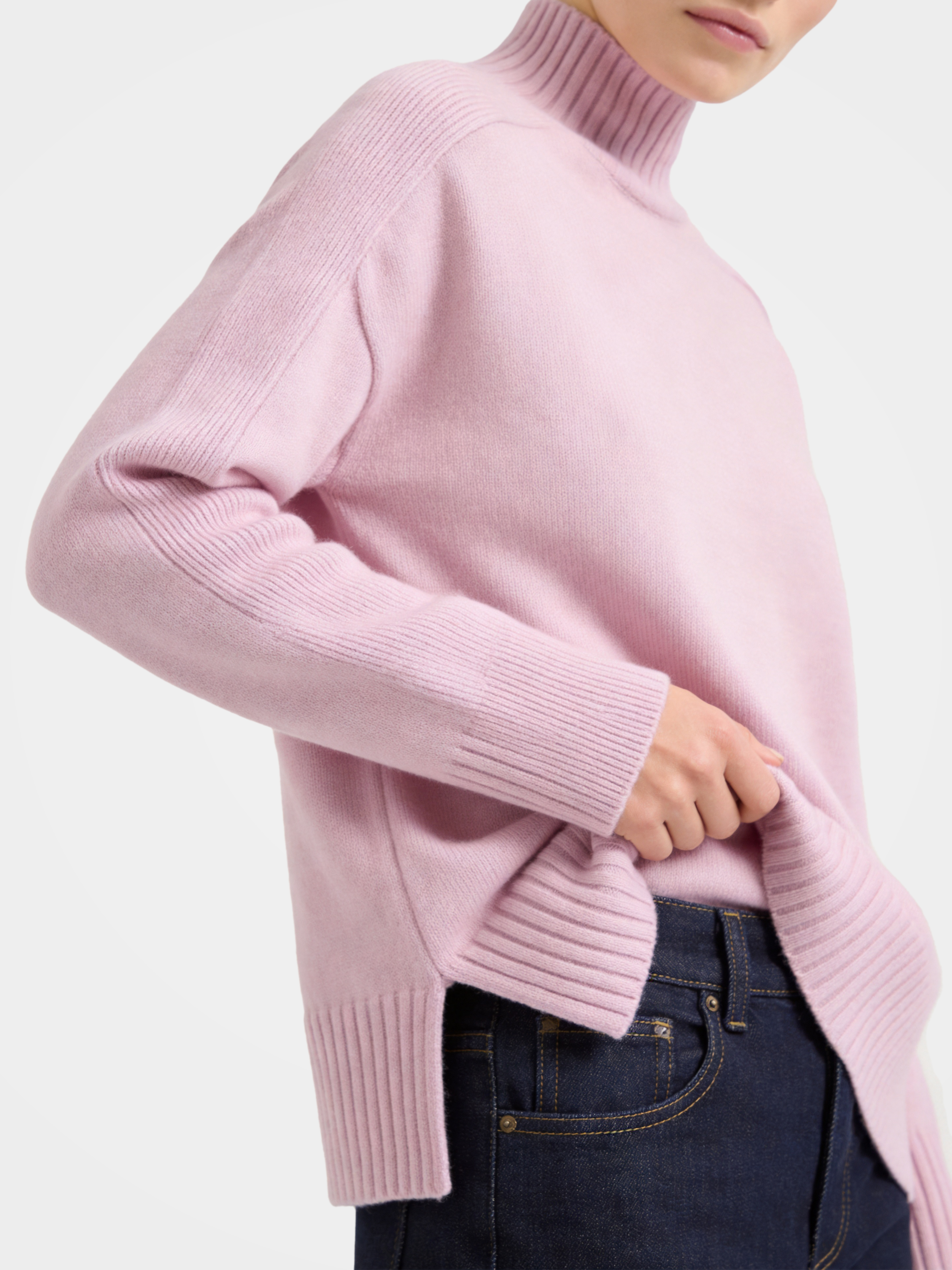 Pre-Order | 100% Wool Turtleneck Sweater Soft Relaxed Fit Knit (10-14 Business Days)