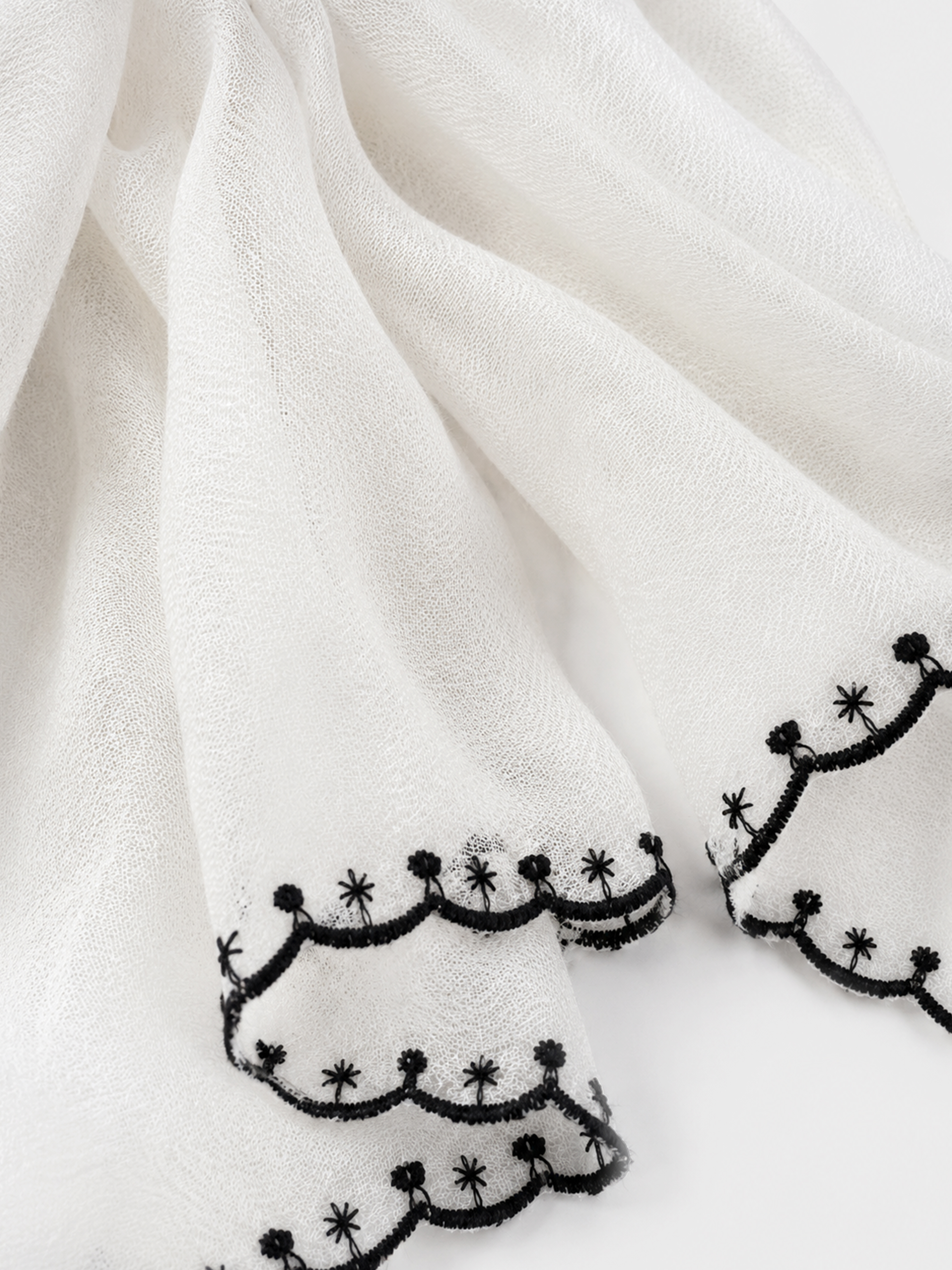 100% Cashmere Classic Plain Tassel Fringe Long Scarf