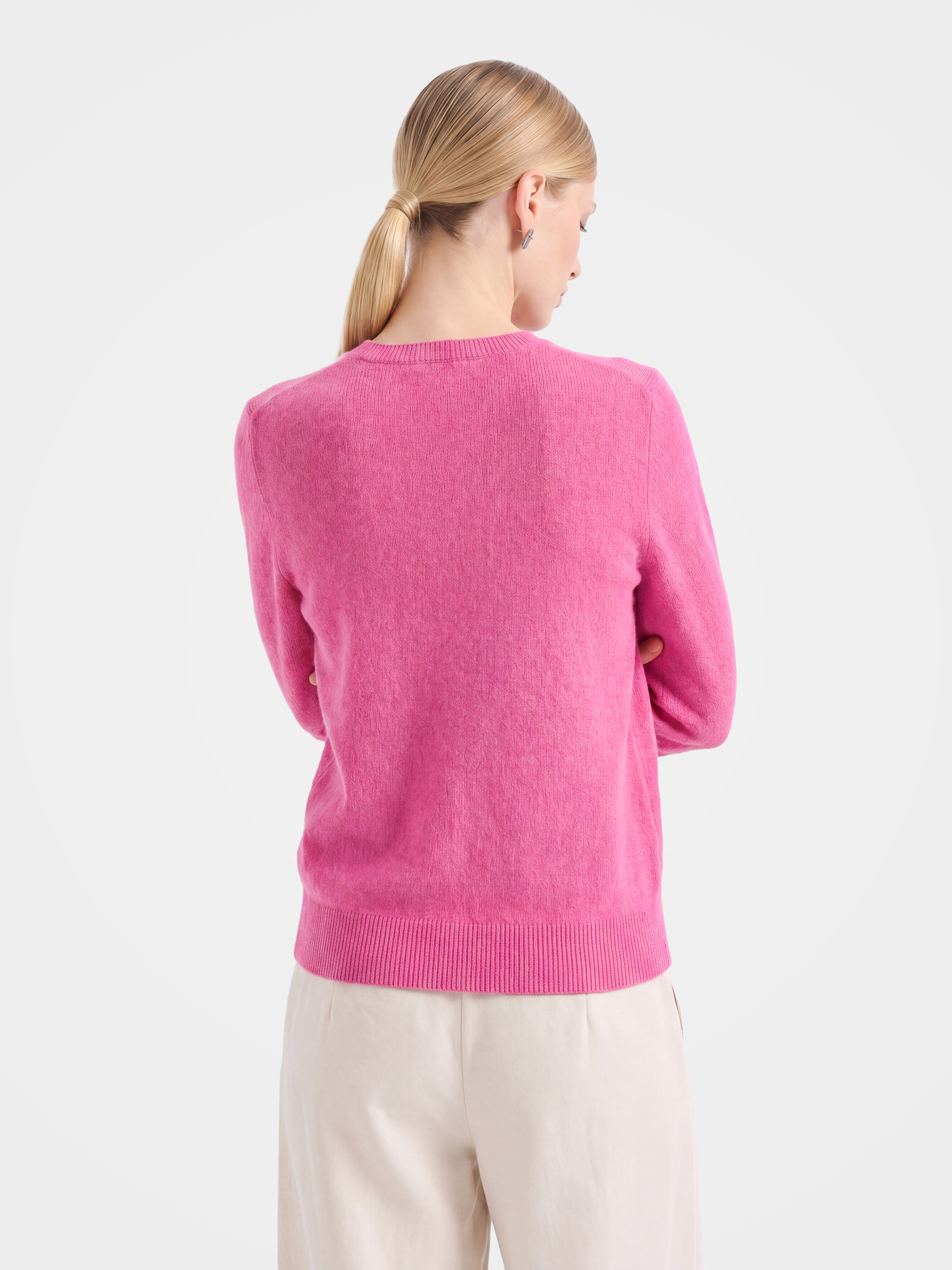 100% Mongolian Cashmere Crewneck Sweater