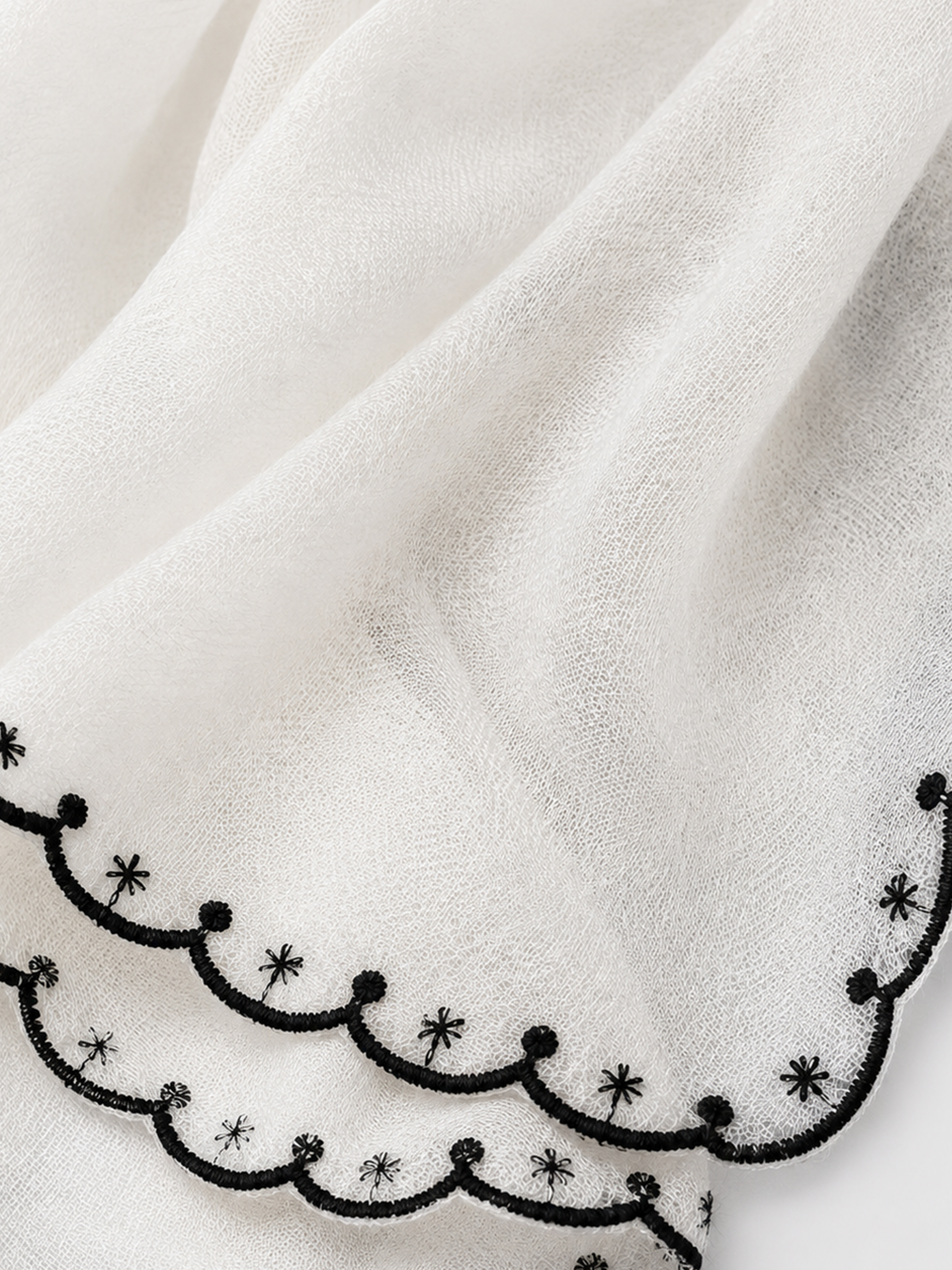 100% Cashmere Classic Plain Tassel Fringe Long Scarf