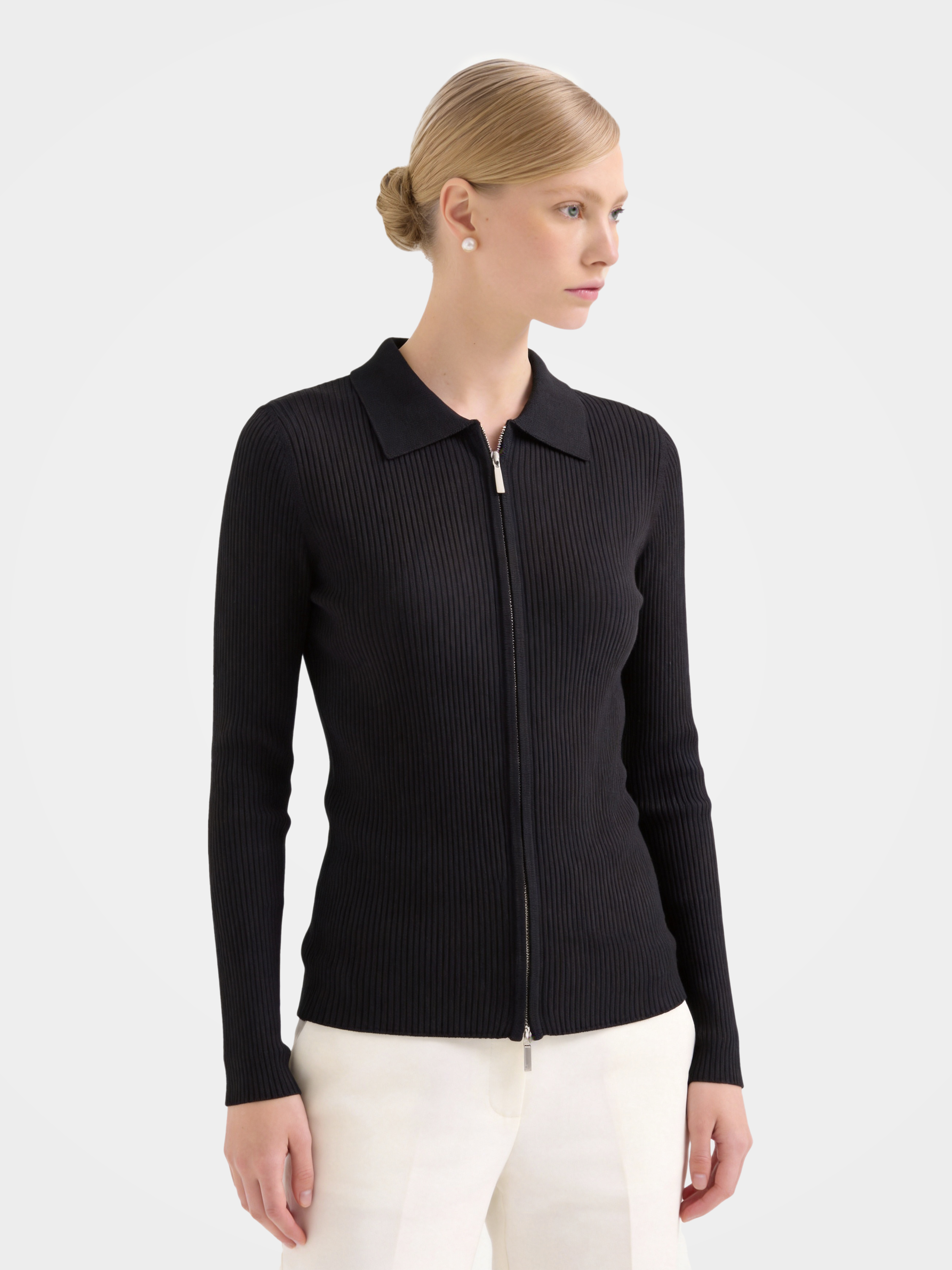 Cashmere Half-Zip Collar Sweater | Soft & Warm Knit