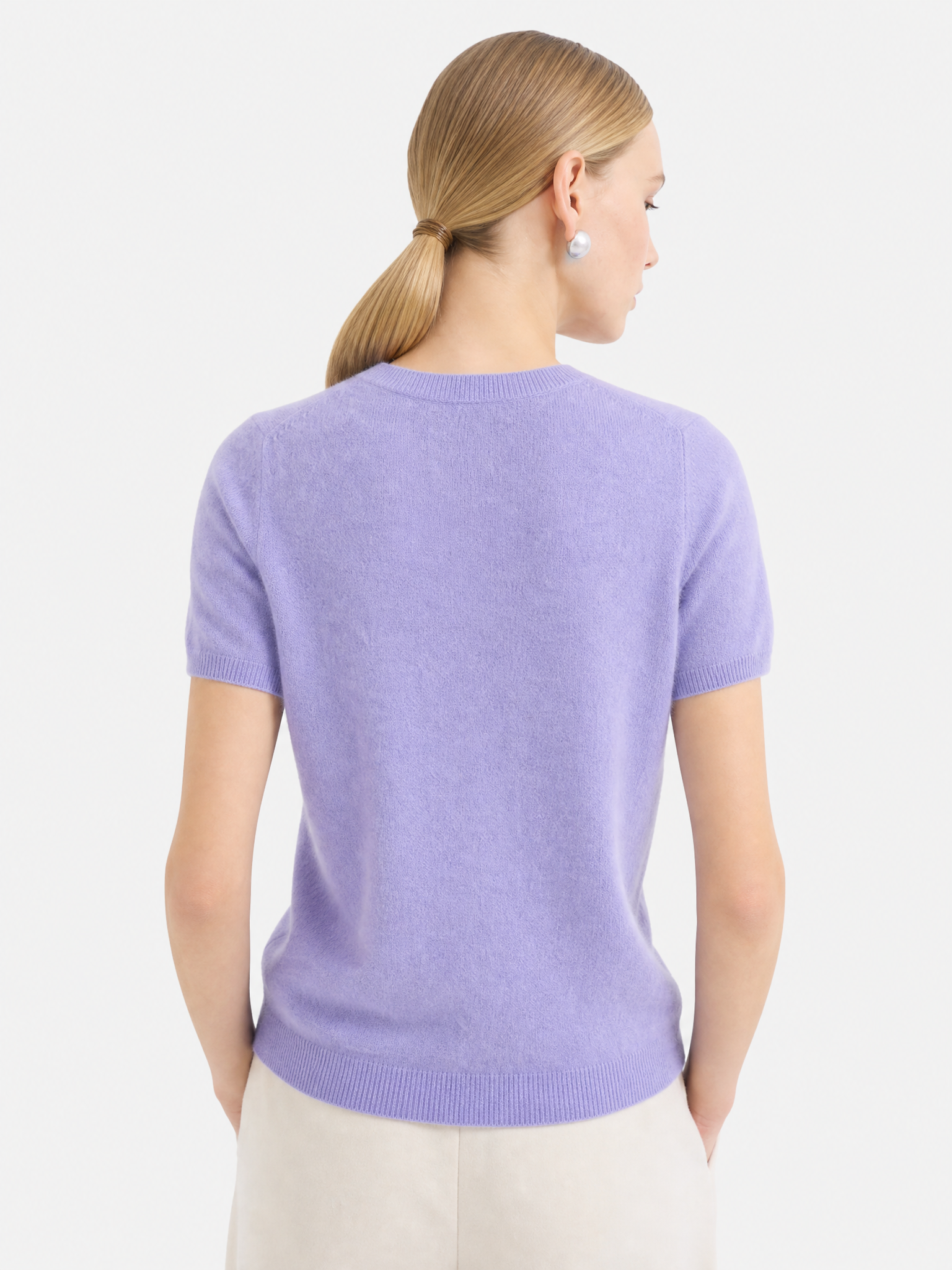 100% Mongolian Cashmere Lightweight Tee