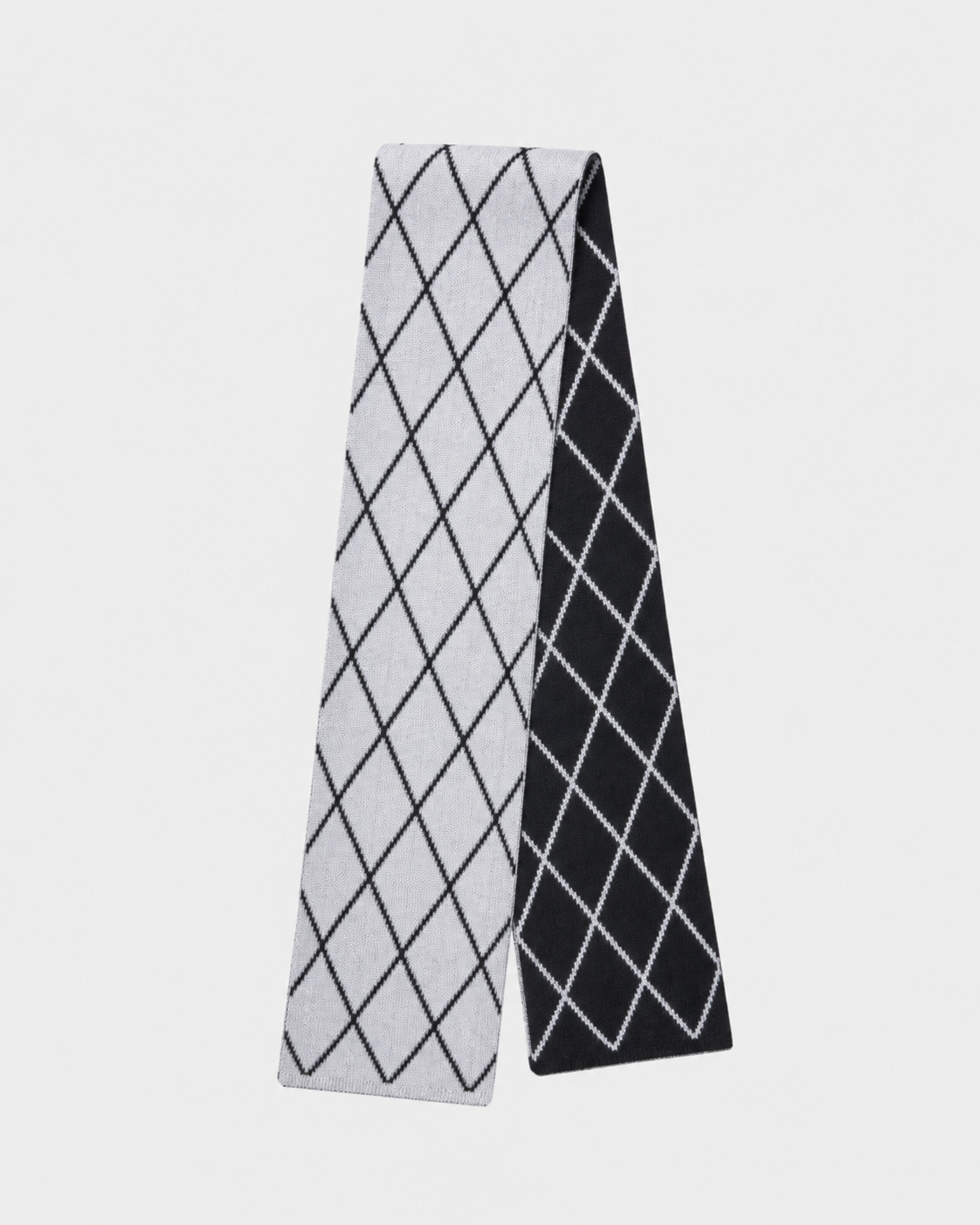 100% Cashmere Textured Diamond Soft Long Scarf