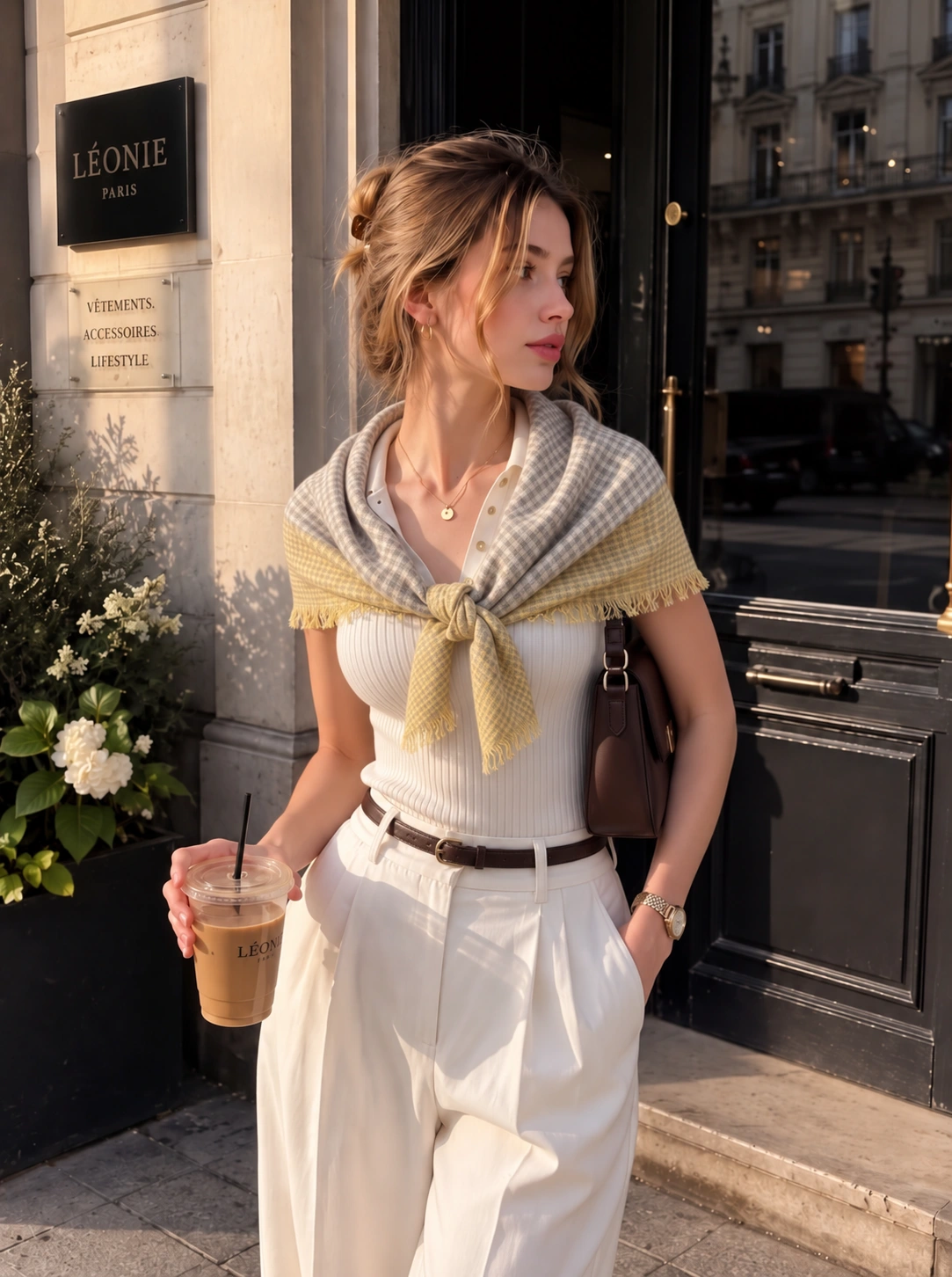 100% Cashmere Gradient Print Tassel Square Scarf