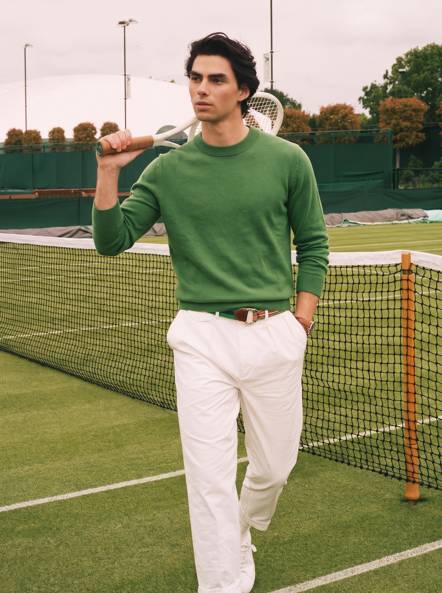 Men's 100% Mongolian Cashmere Crew Neck Sweater