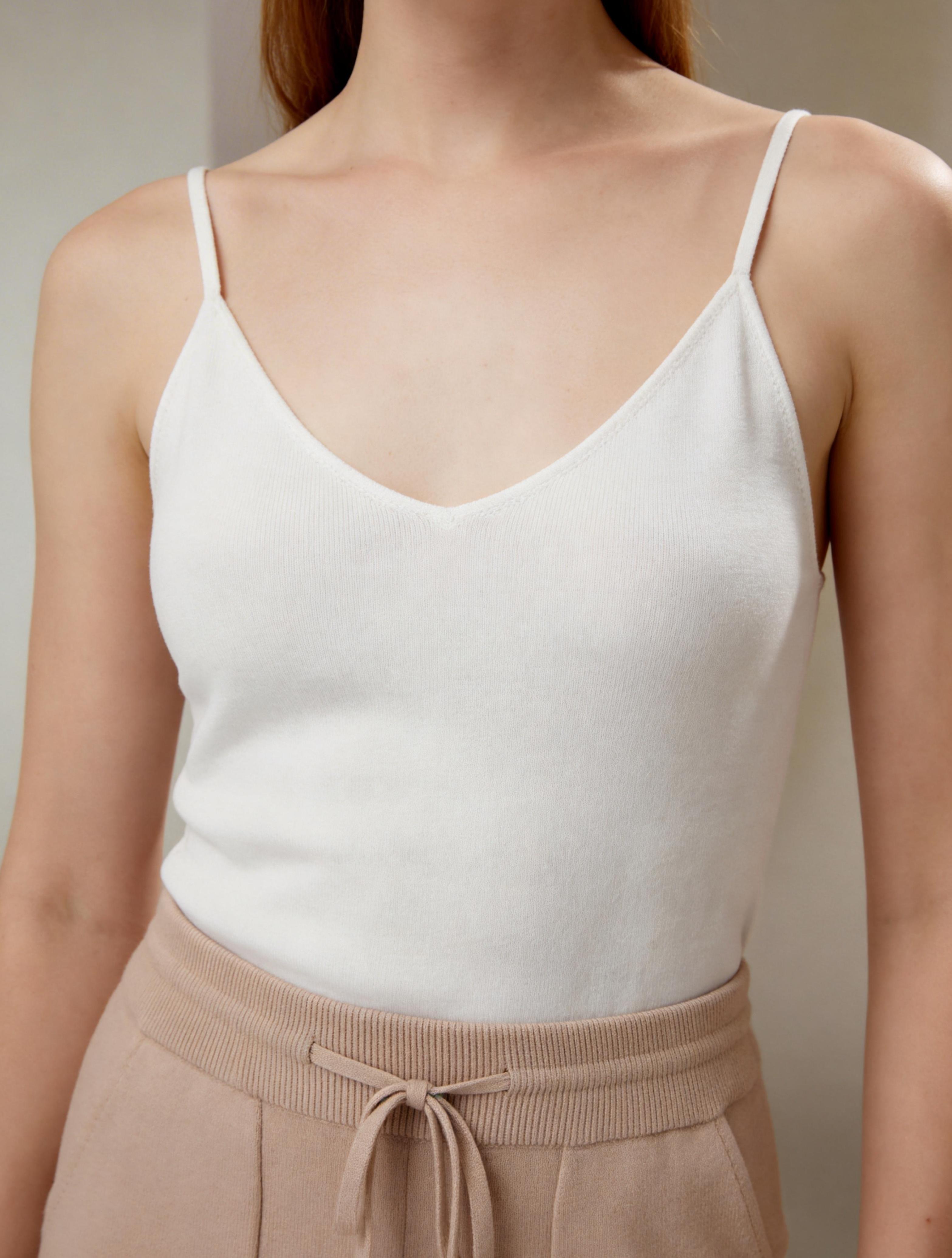 100% Cotton Sleeveless Knit Tank Top