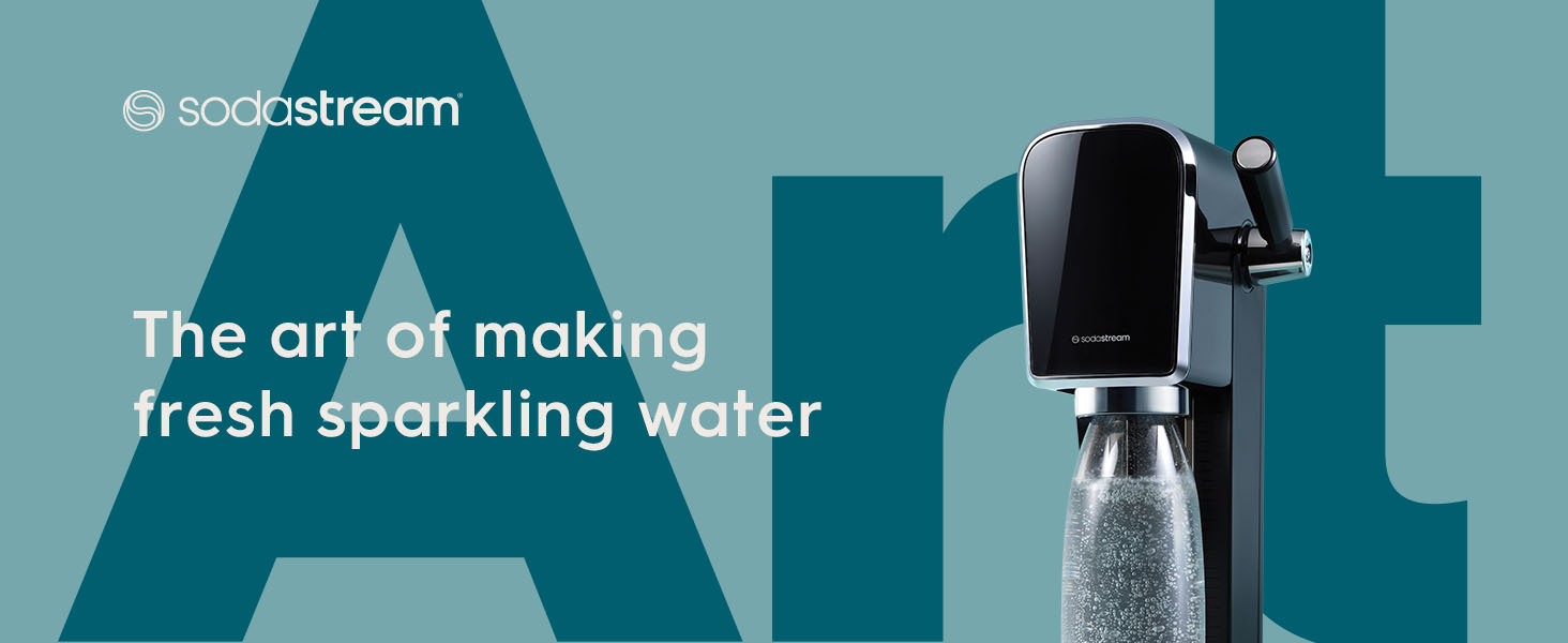 sodastream art sparkling water machine