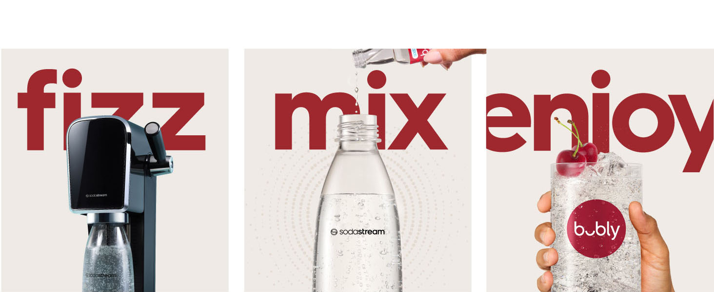 sodastream art sparkling water machine