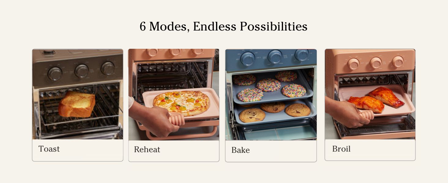 Non Toxic Oven – Teflon-Free, PFAS-Free Countertop Oven for Healthy, Safe Cooking