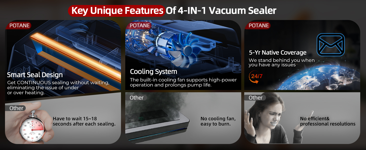 Potane Precision vacuum sealer