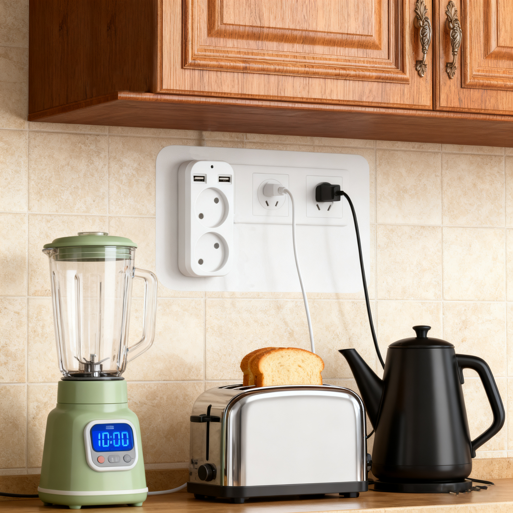 Smart Plug Socket Camera – 4K HD WiFi Monitoring Device with Motion Detection & 24/7 Remote Viewing