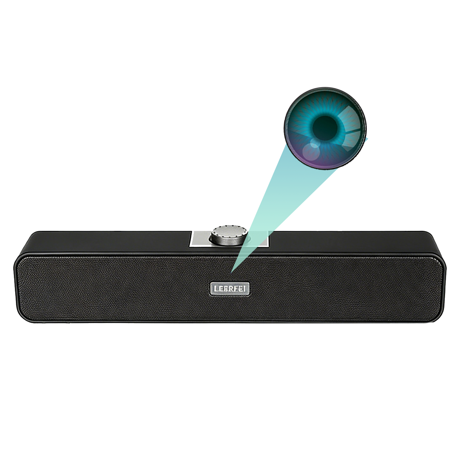 2-in-1 Soundbar Speaker Hidden Camera – 24/7 Remote View, Motion & Sound Detection