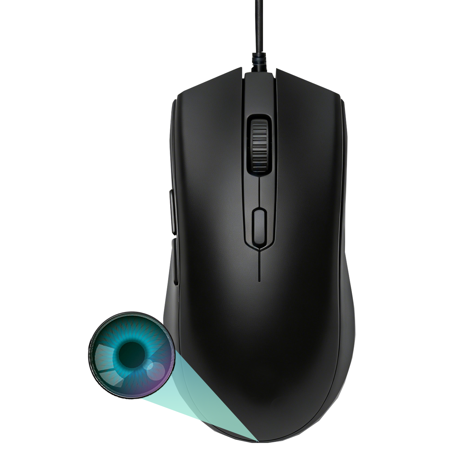2-in-1 Surveillance Mouse – Hidden Camera with Loop Recording | Low-Key Design for Office, Home & Travel