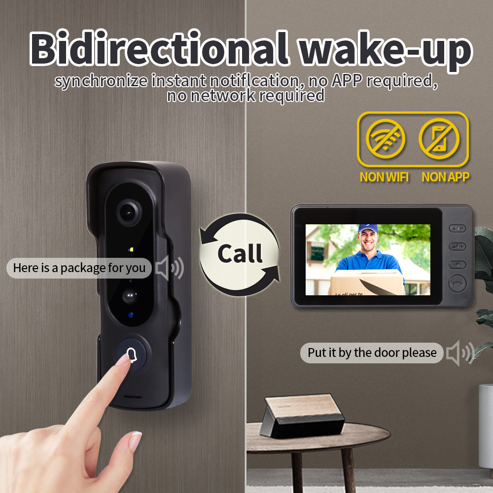 M2 Wireless Monitoring Video Doorbell