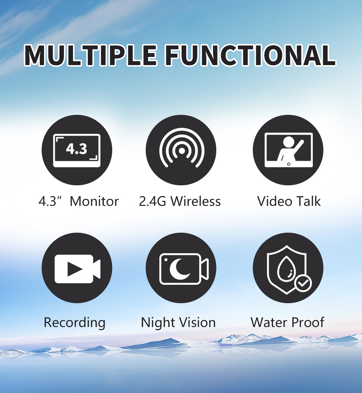 M2 Wireless Monitoring Video Doorbell
