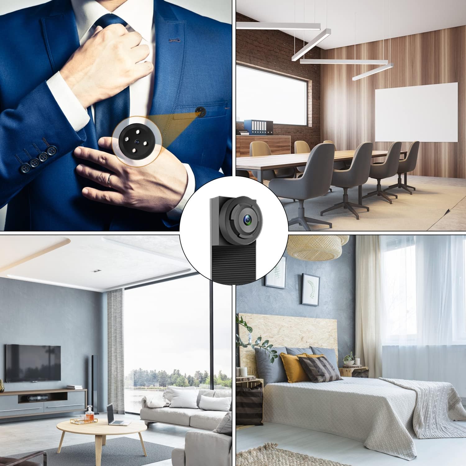 Mini WiFi Camera Module – HD Video Recording Device with Loop Recording, Motion Detection & Flexible Power Options