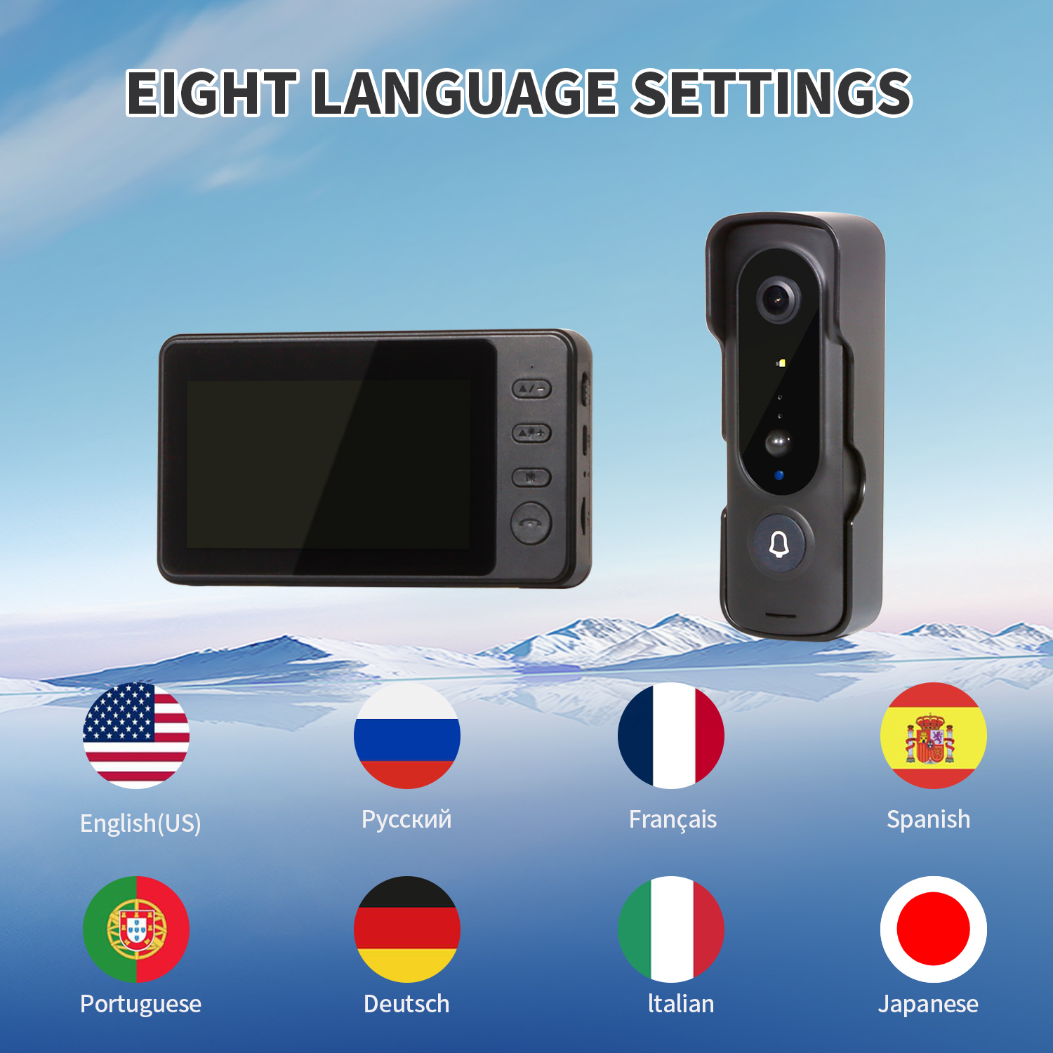 M2 Wireless Monitoring Video Doorbell