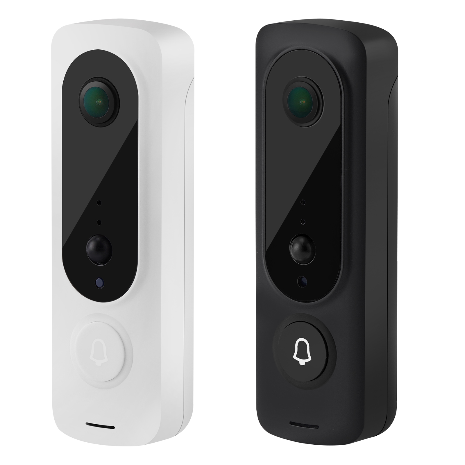 Wireless Smart Video Doorbell Camera with AI Human Detection, Two-Way Audio, PIR Motion Alert & Free Cloud Storage