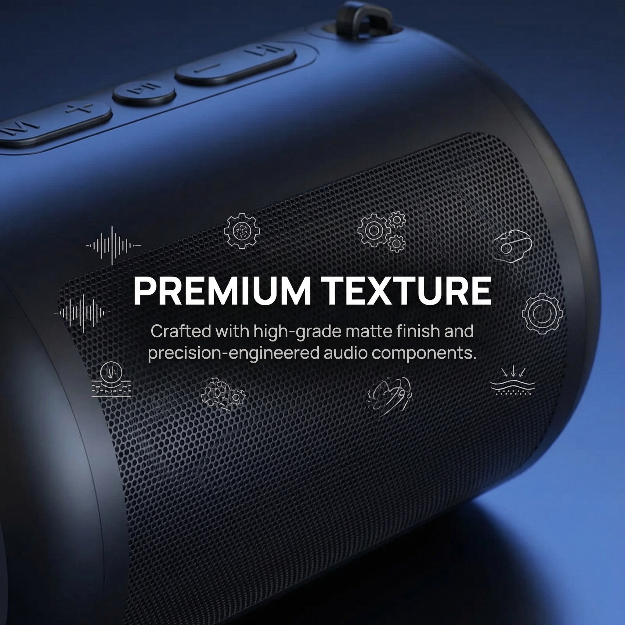 Smart Speaker Camera Device – Wireless HD 1080P Video Recorder with WiFi, Motion Detection & Loop Recording