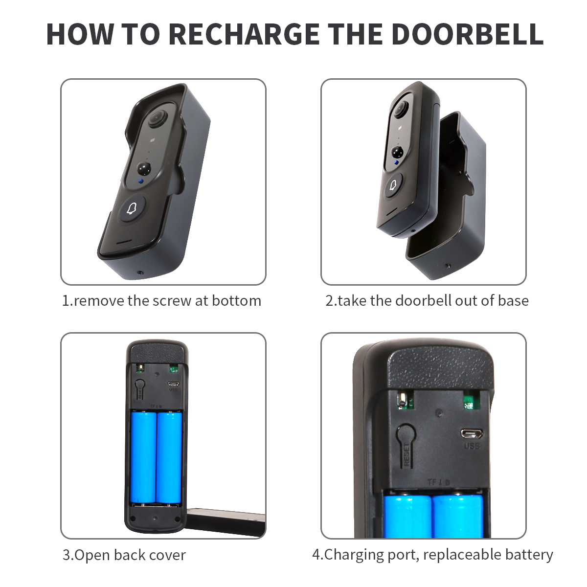 M2 Wireless Monitoring Video Doorbell