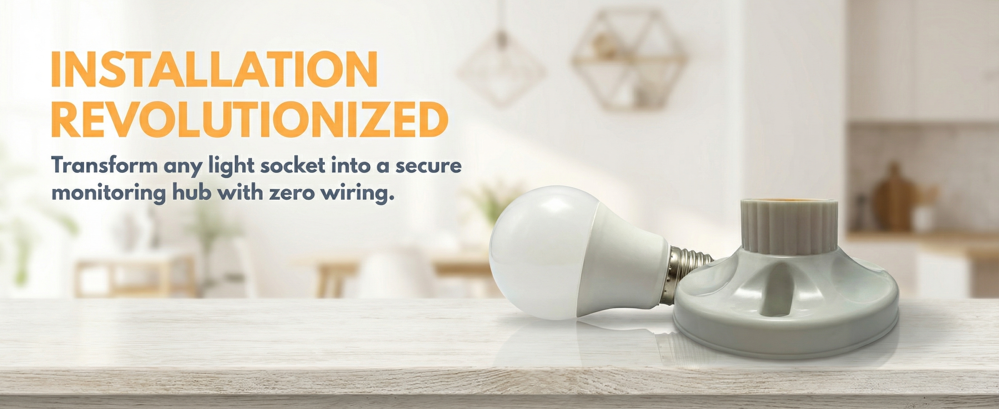 Smart Light Socket Camera Device – HD 1080P Wireless Video Recorder with WiFi, Motion Detection & Easy E27 Installation