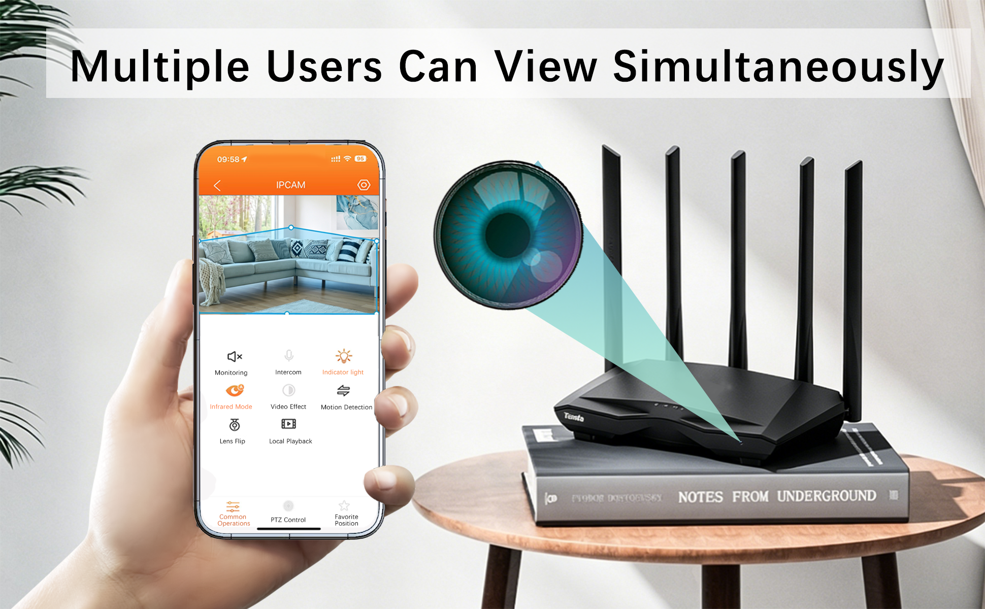 Router Hidden Camera | Wireless WiFi | Learn Online + Peace of Mind Monitoring | Real-Time Alerts