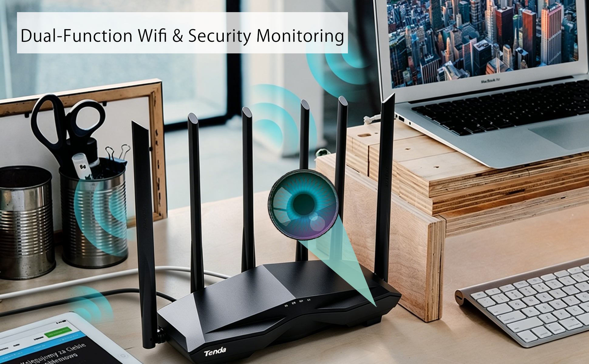 Router Hidden Camera | Wireless WiFi | Learn Online + Peace of Mind Monitoring | Real-Time Alerts