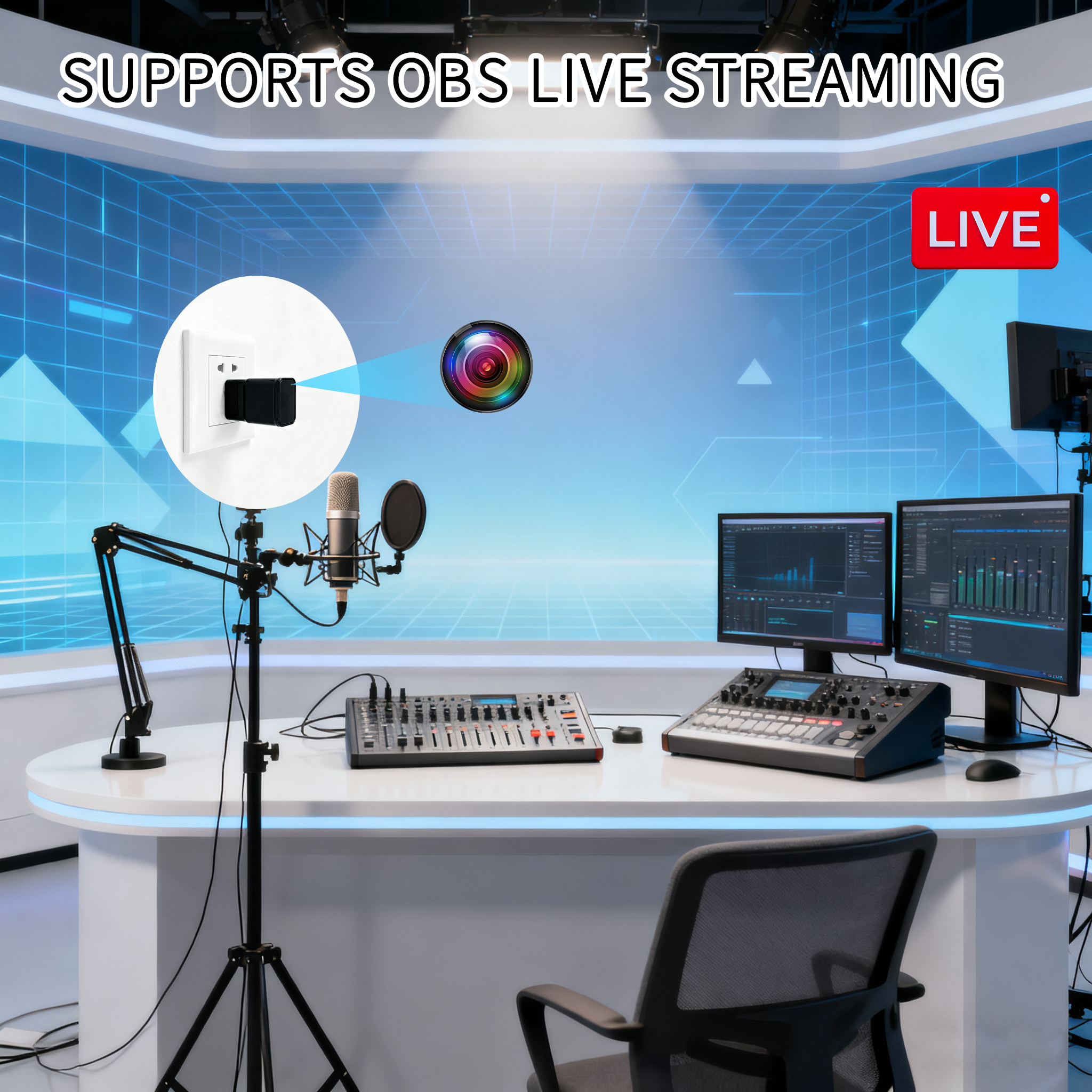 Motion Detection with Real-Time Alerts and Recording