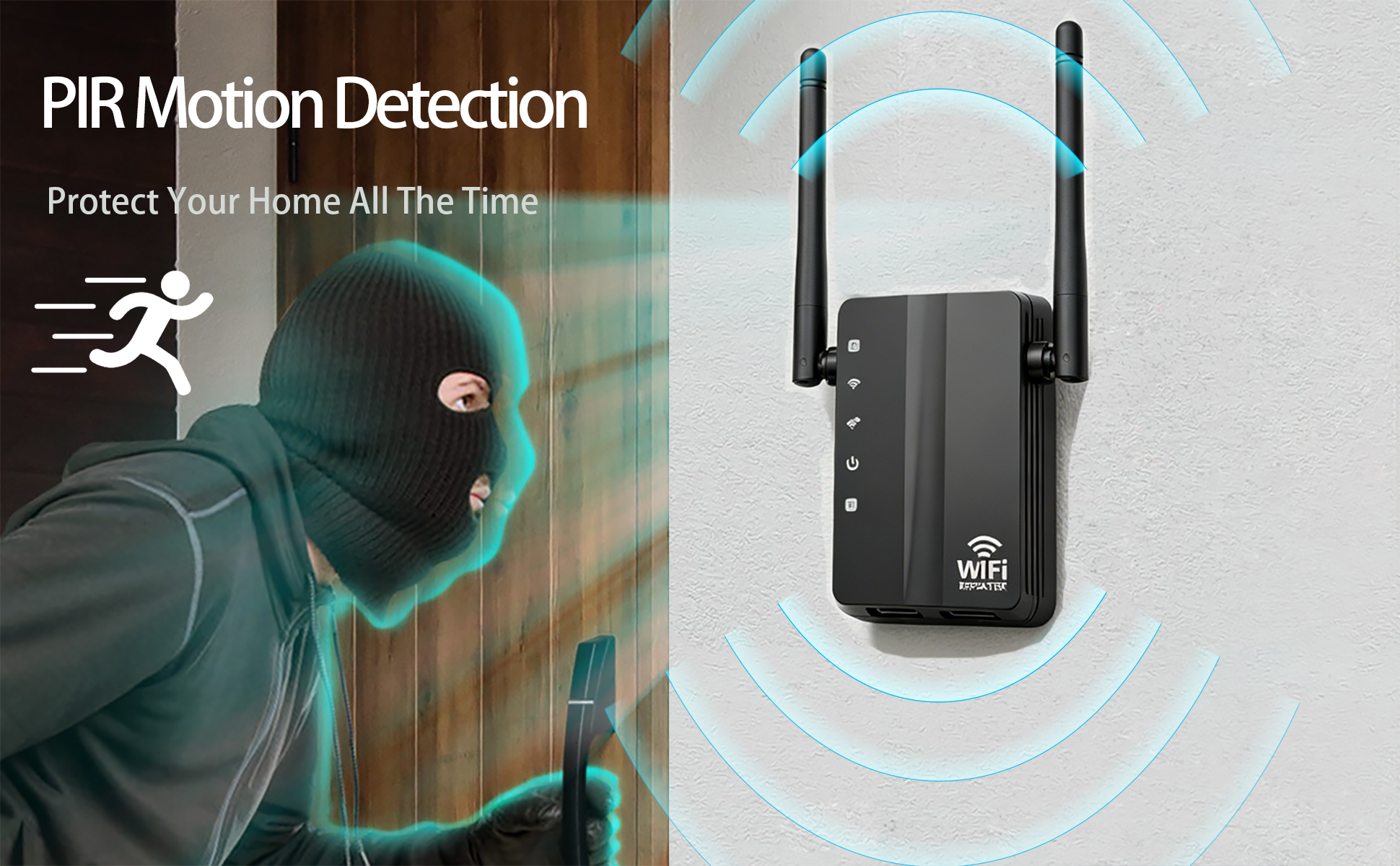 Router Hidden Camera – Wireless WiFi, Real-Time Monitoring, Home & Office