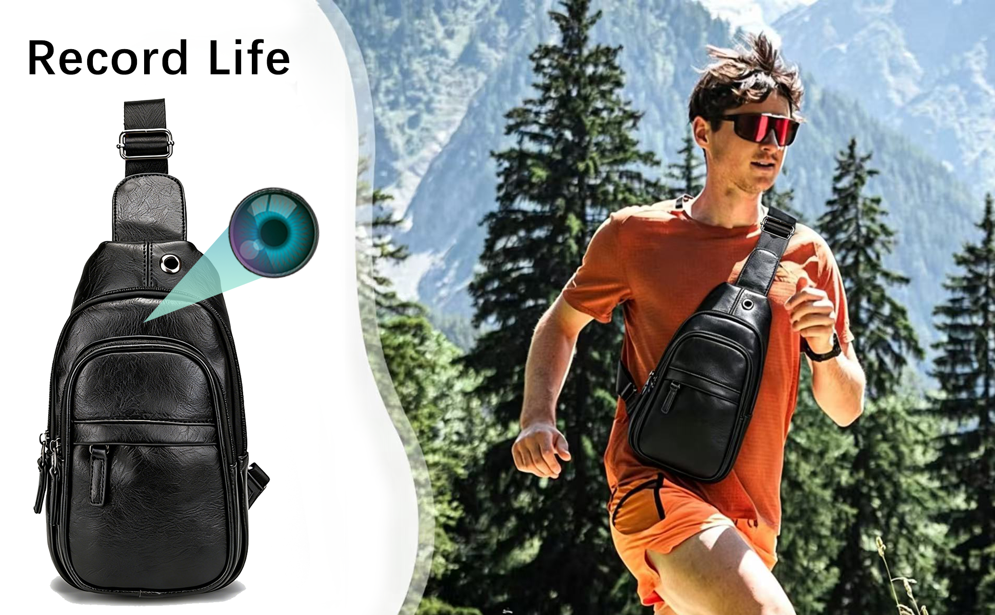 Backpack Hidden Camera – Motion Detection & Real-Time Activity Alerts | Record Life Discreetly
