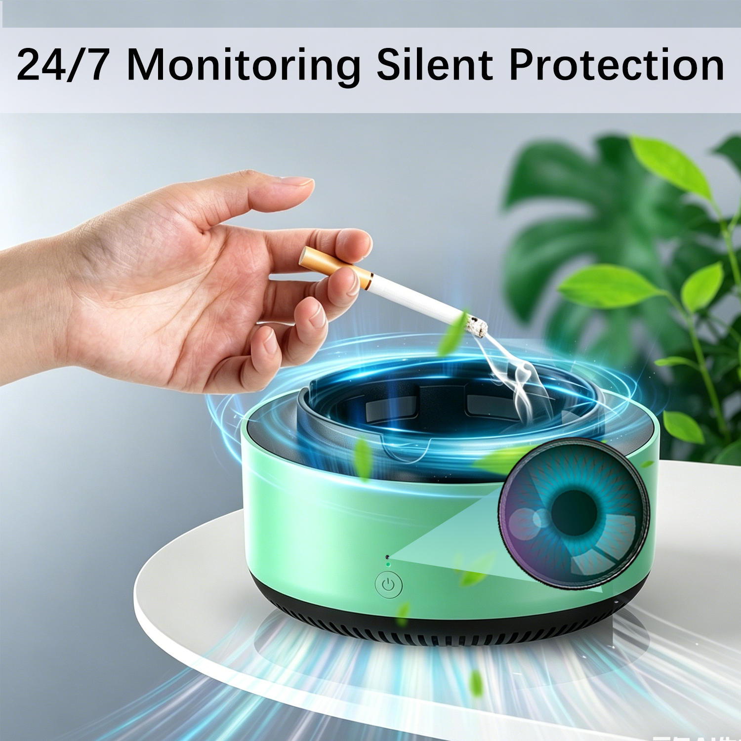 Ashtray Hidden Camera – Fast Smoke Removal, Fresh Drive, Covert Monitoring, Travel with Peace