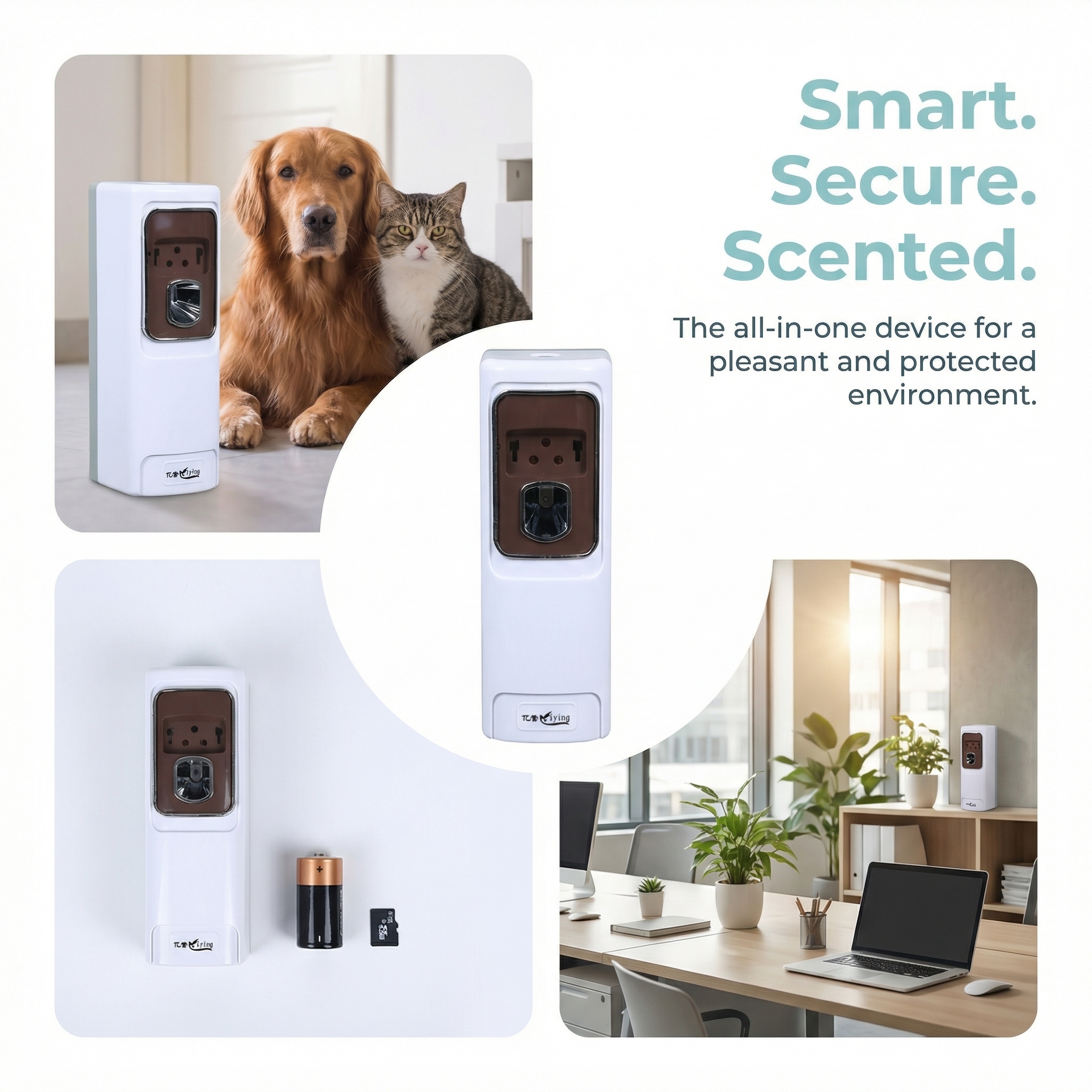Auto Aroma Diffuser Hidden Camera | Smart Scent + Covert Security | Remote View | Timer Setting